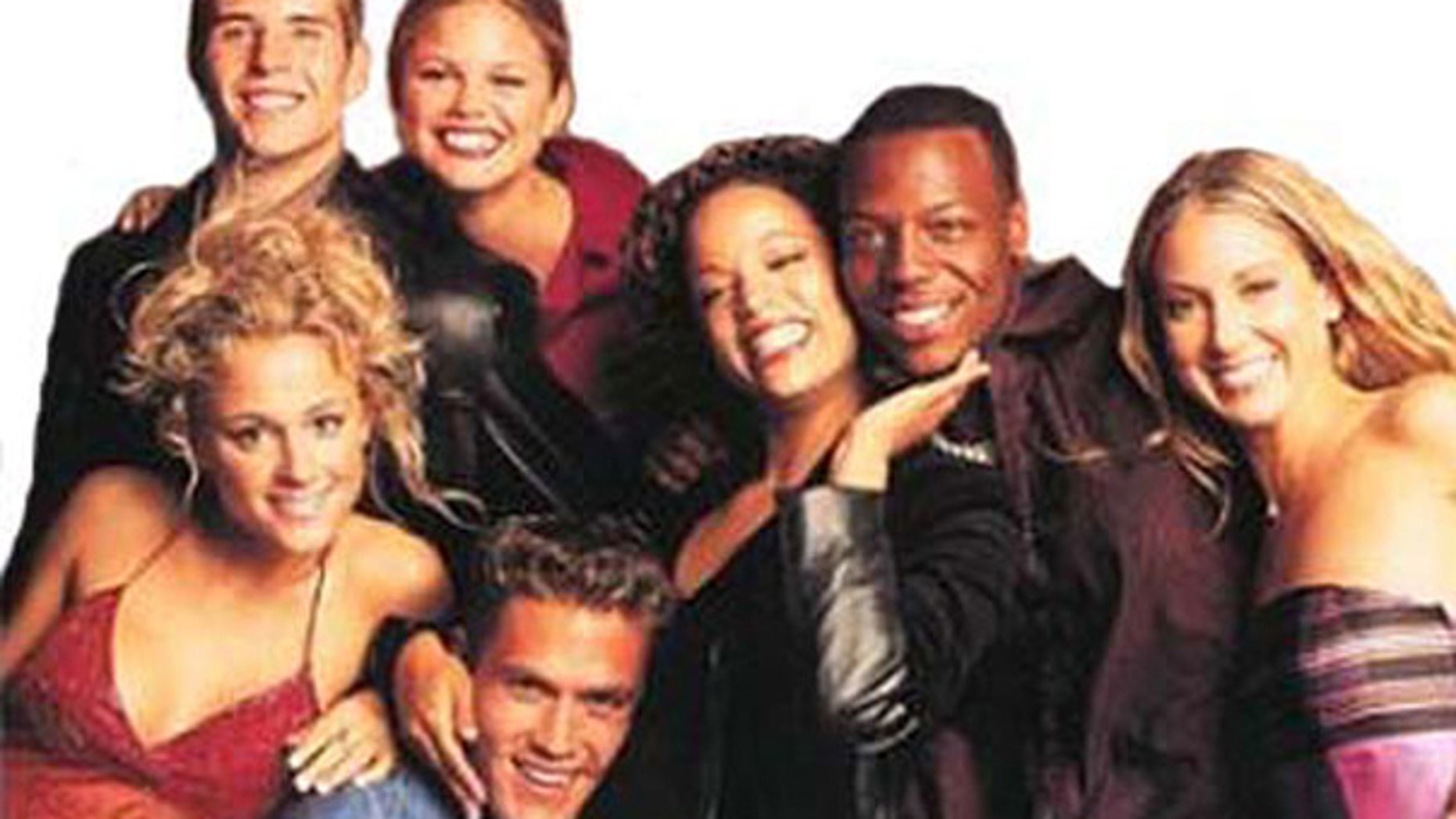 Tonya Cooley (far left) and the cast of 'Real World Chicago'.