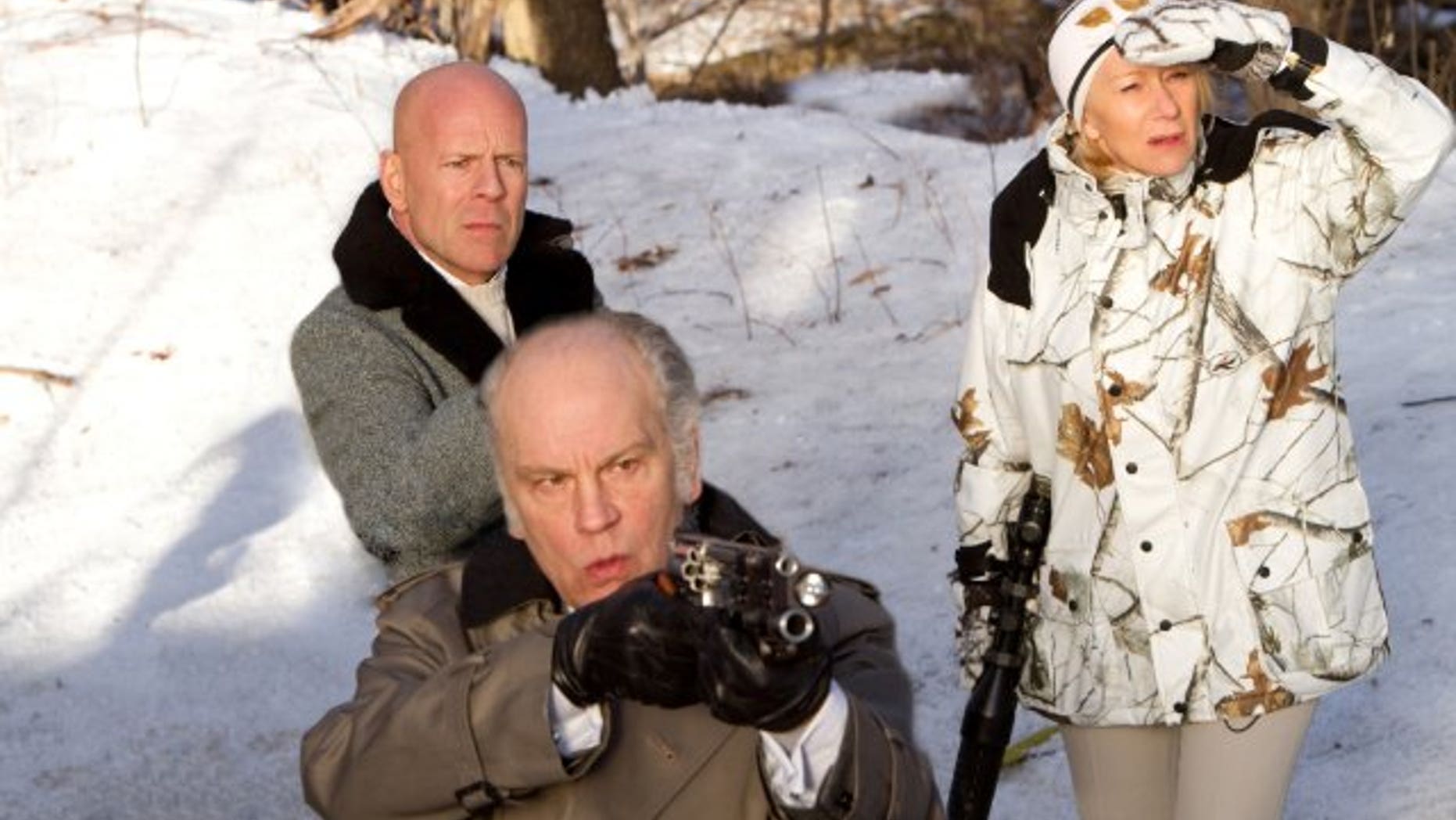 Bruce Willis, John Malkovich, and Helen Mirren. (Summit)