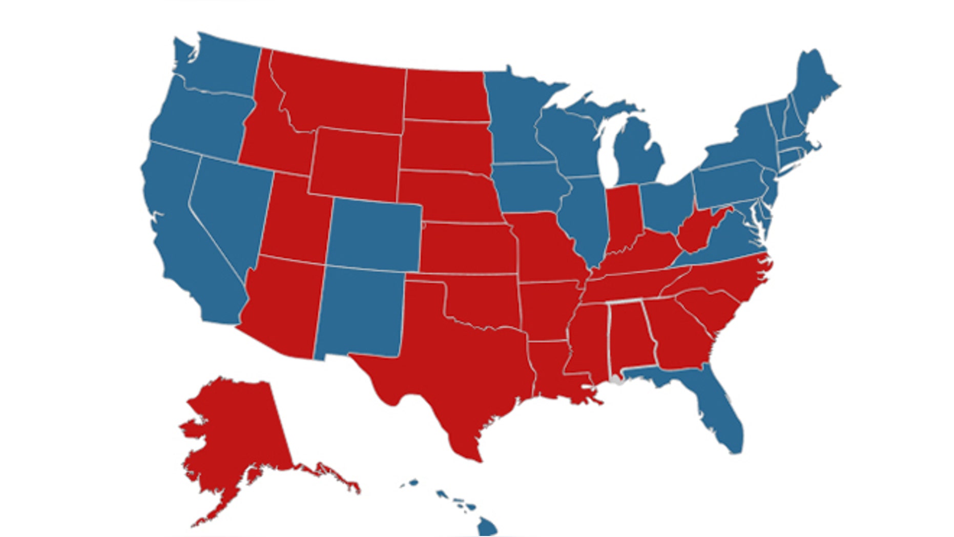 The results of the 2012 presidential election.