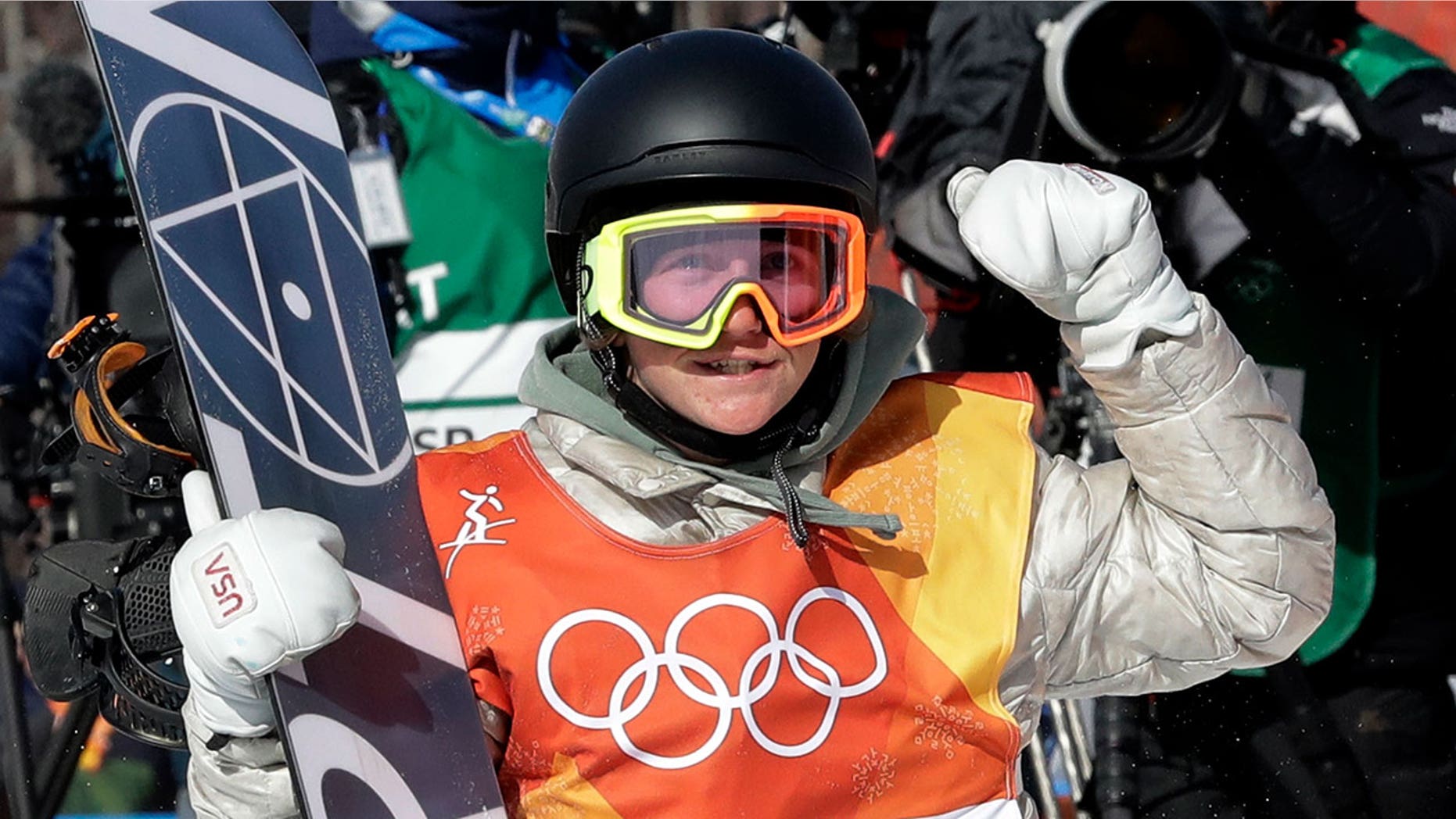 17-year-old snowboarder Red Gerard said his family was celebrating even before he won his early-morning snowboarding event.