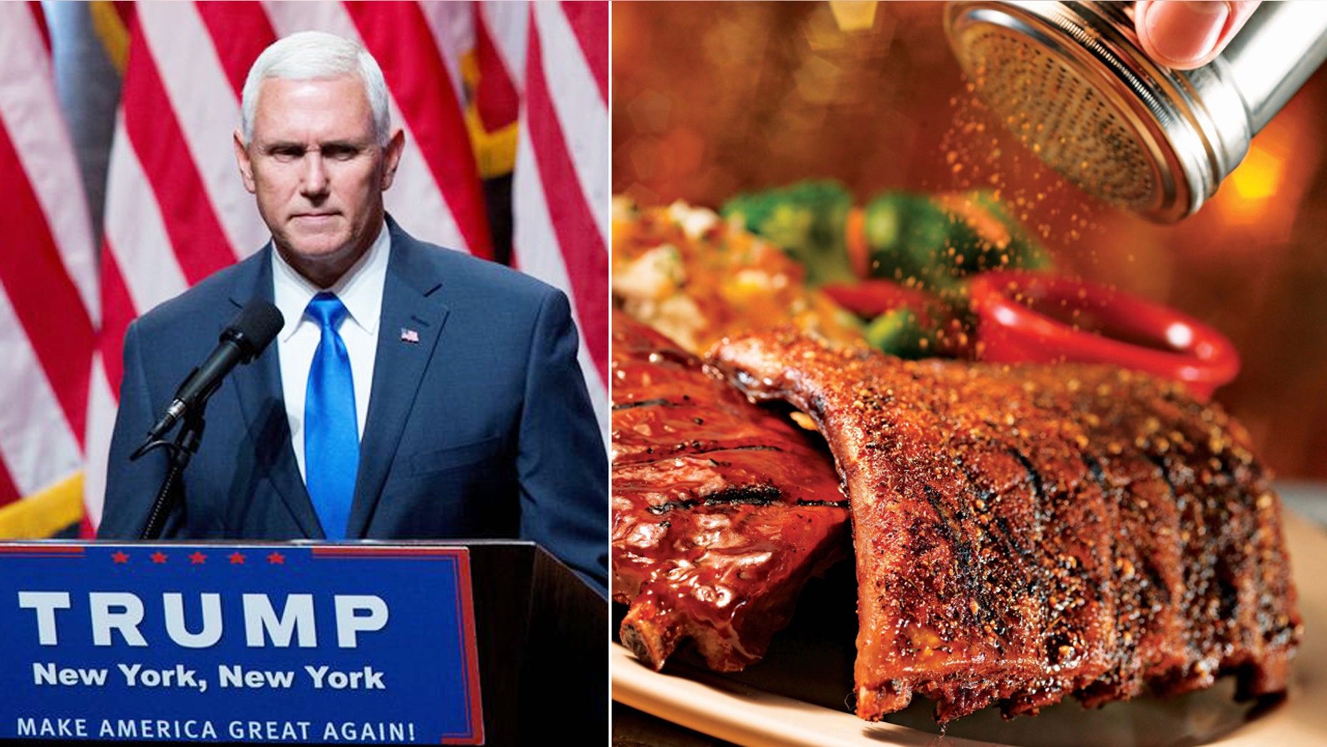 Mike Pence enjoyed a meal at a New Jersey Chili's over the weekend. New Yorkers were not impressed.