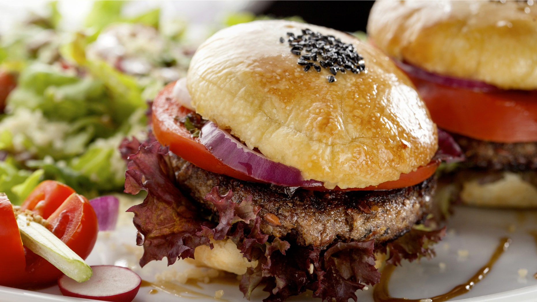 A burger with some serious heat.