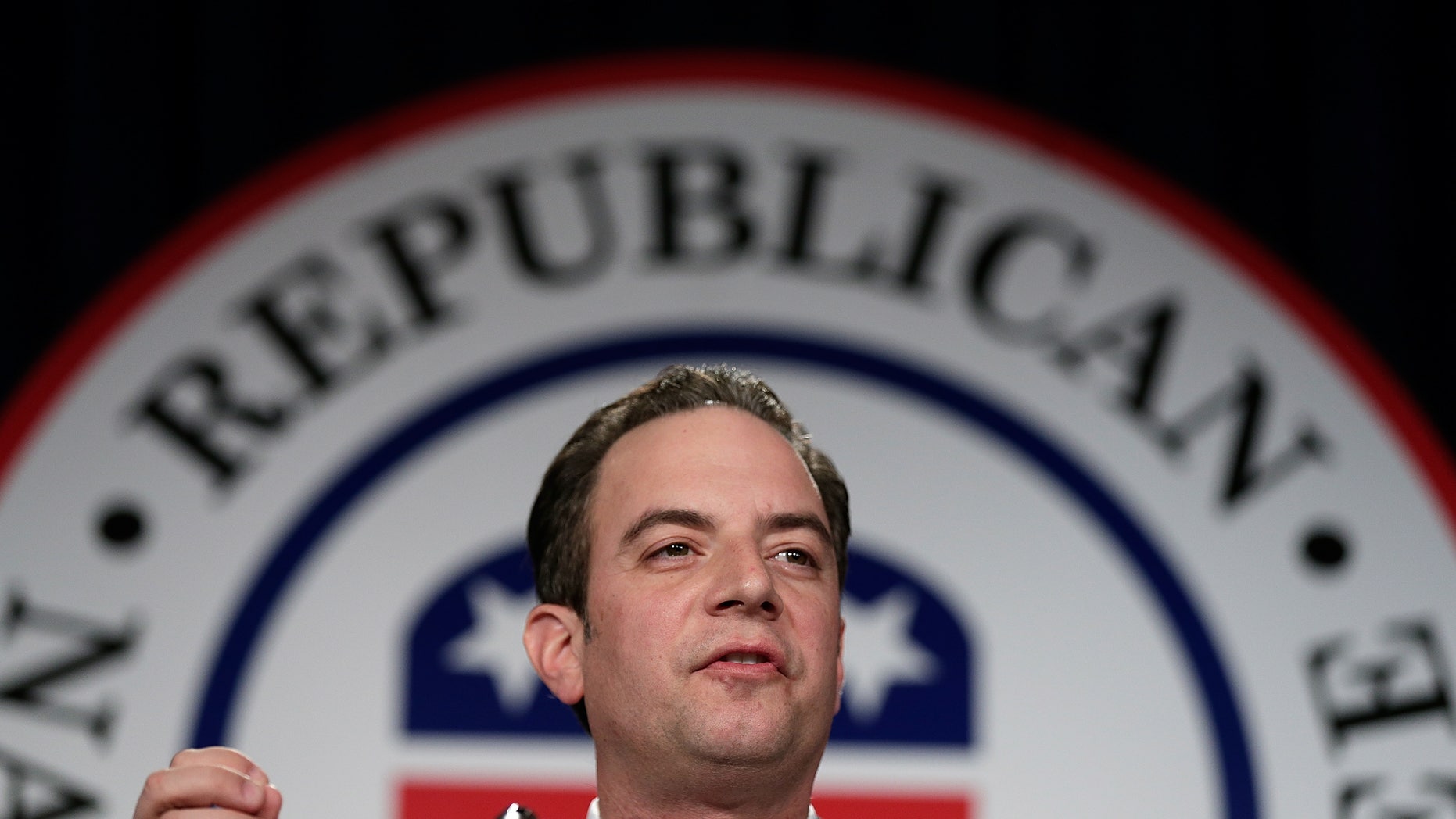 Republican National Committee Chairman Reince Priebus speaks at the annual RNC winter meeting Jan. 24, 2014 in Washington, D.C. (Photo by Win McNamee/Getty Images)