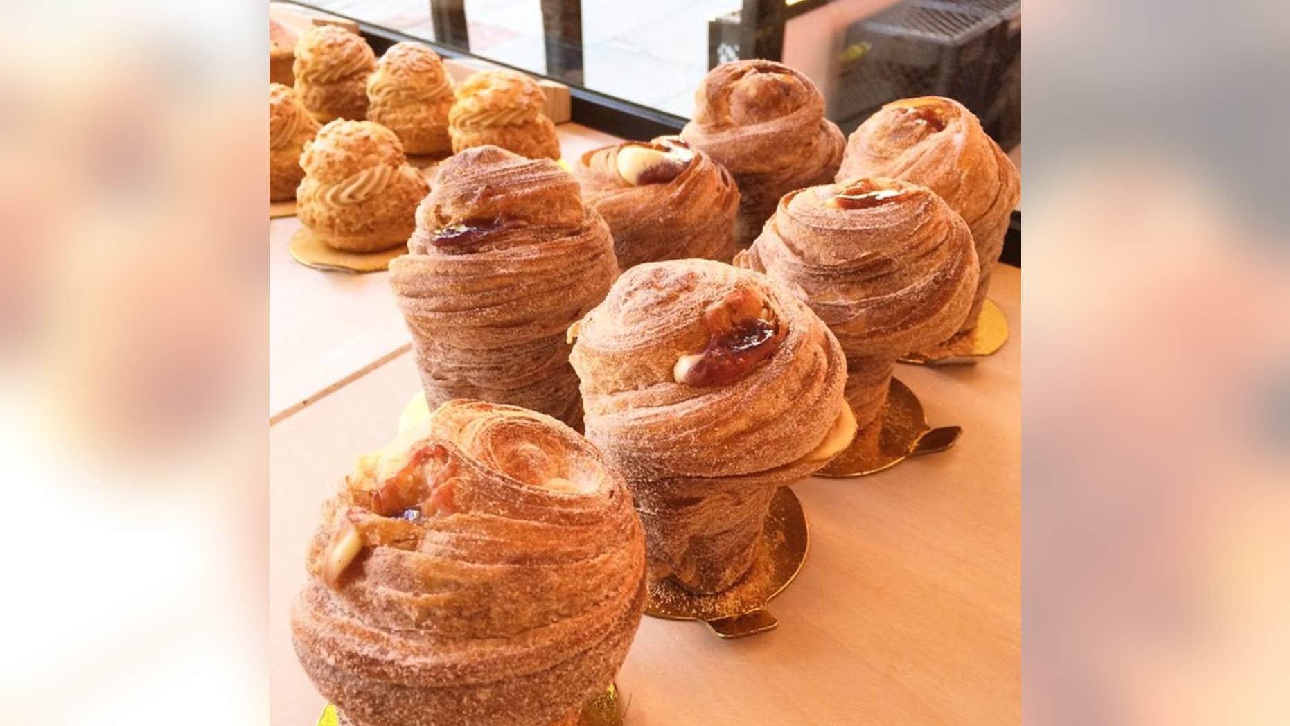 Cruffins regularly attract long lines outside of this San Francisco bakery.