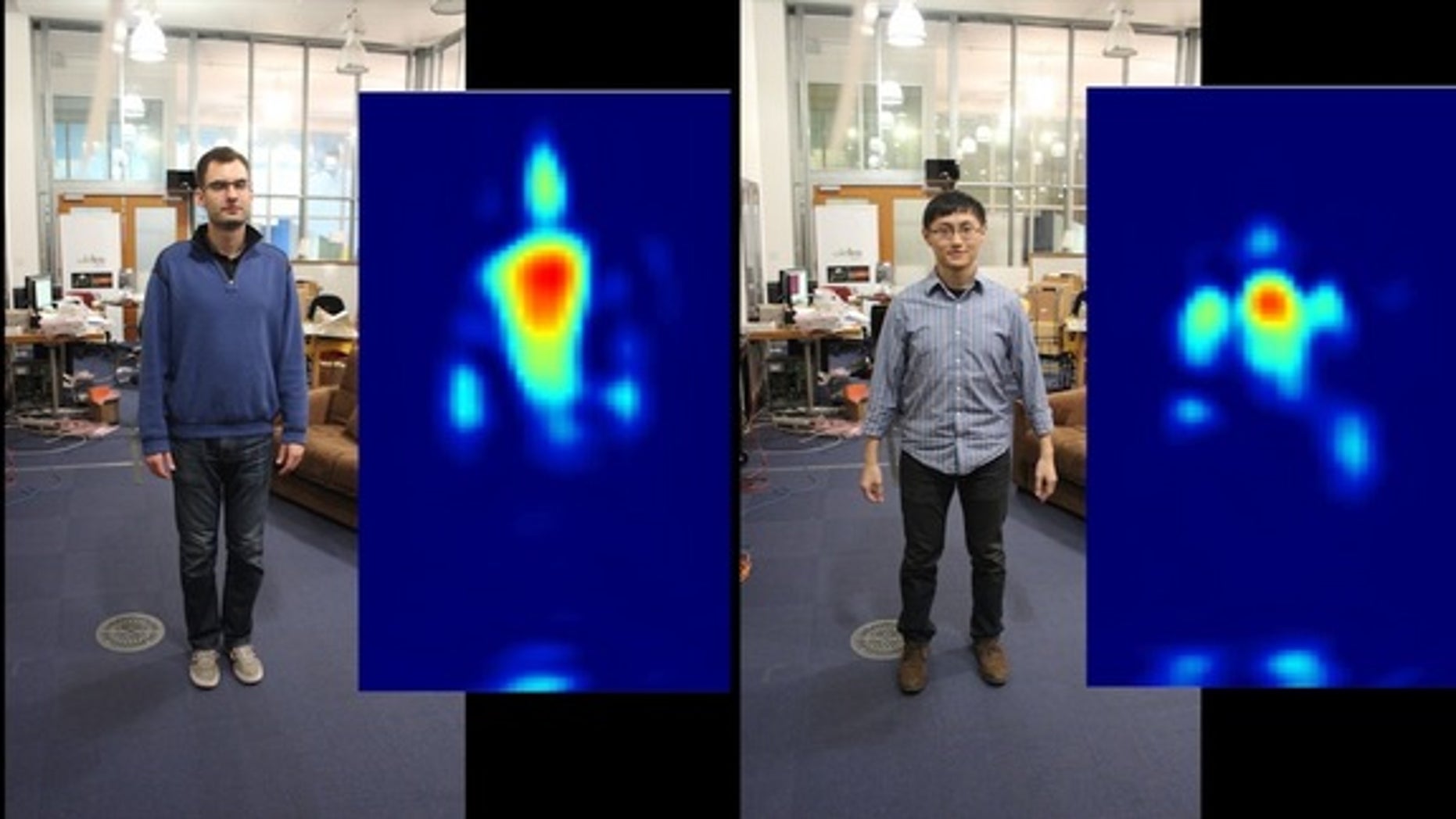 The RF-Capture device can track people's movements through walls.
