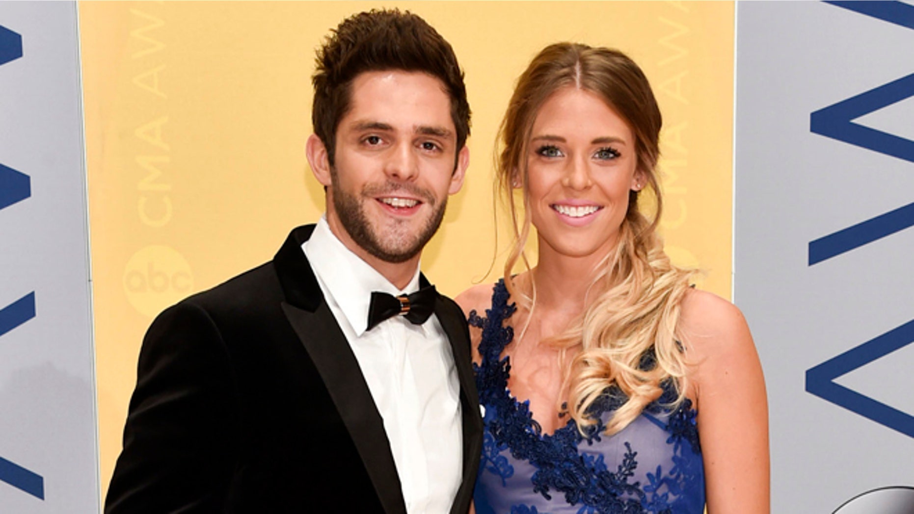 Thomas Rhett and wife Lauren shared a photo on social media of newly adopted daughter Willa.