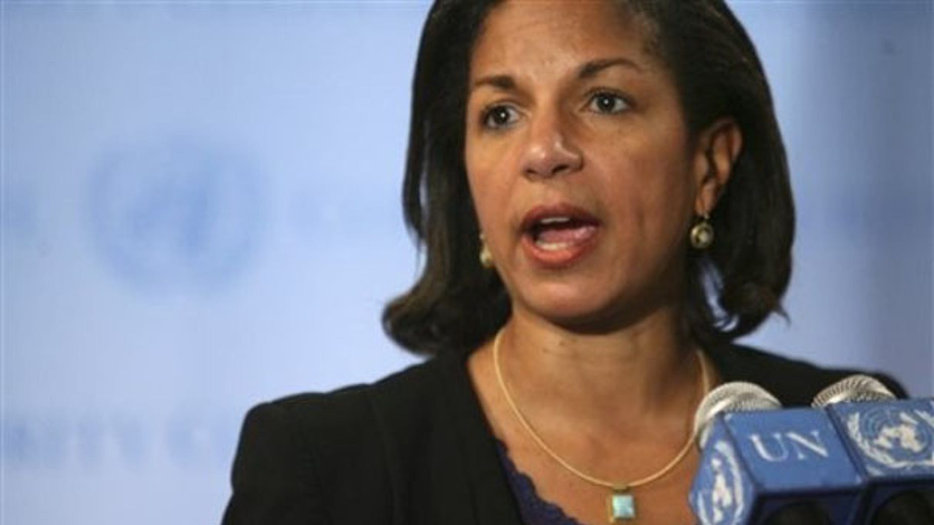 U.S. Ambassador to the United Nations Susan Rice has taken flack from the right over Libya, but now environmentalists are upset with her. (AP Photo)