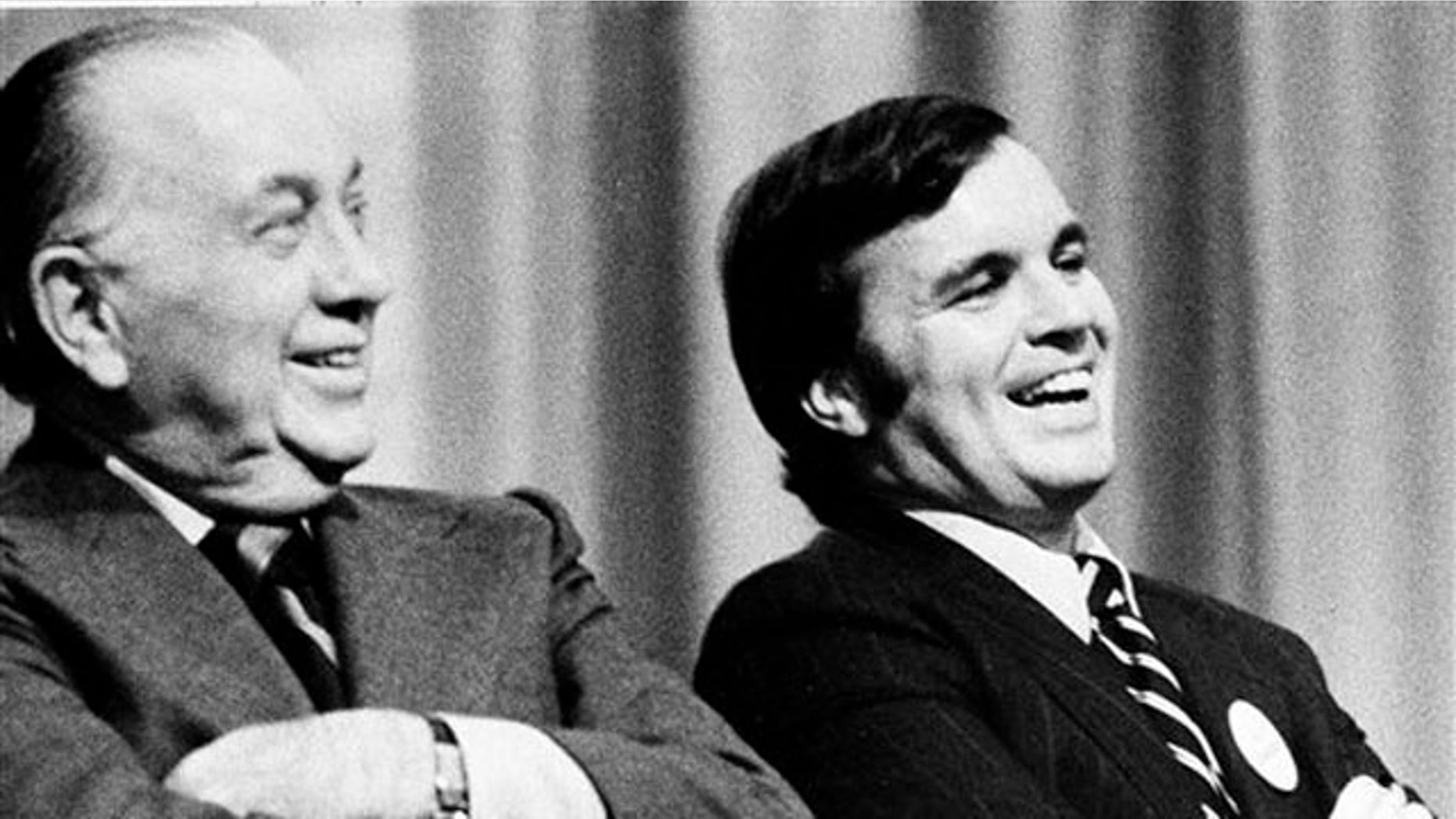 Oct. 30, 1974: Richard J. Daley, left, and his son, Richard M. Daley, attending a rally in Chicago. Richard M. Daley, 68, mayor of Chicago for 21 years, announced Tuesday Sept. 7, 2010 he will not run for a seventh term (AP).