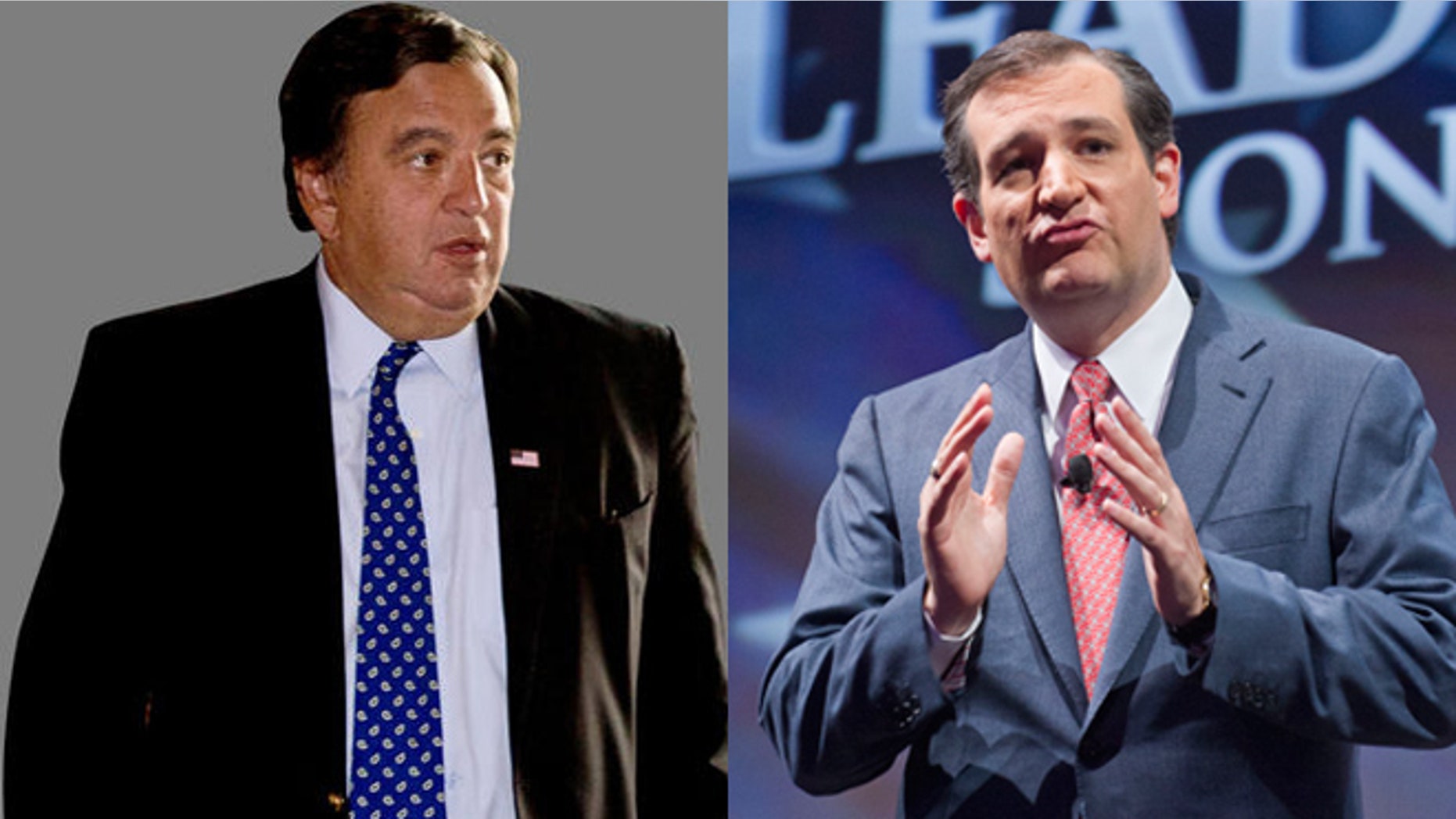 Shown here are former New Mexico Gov. Bill Richardson, left, and Texas Sen. Ted Cruz.