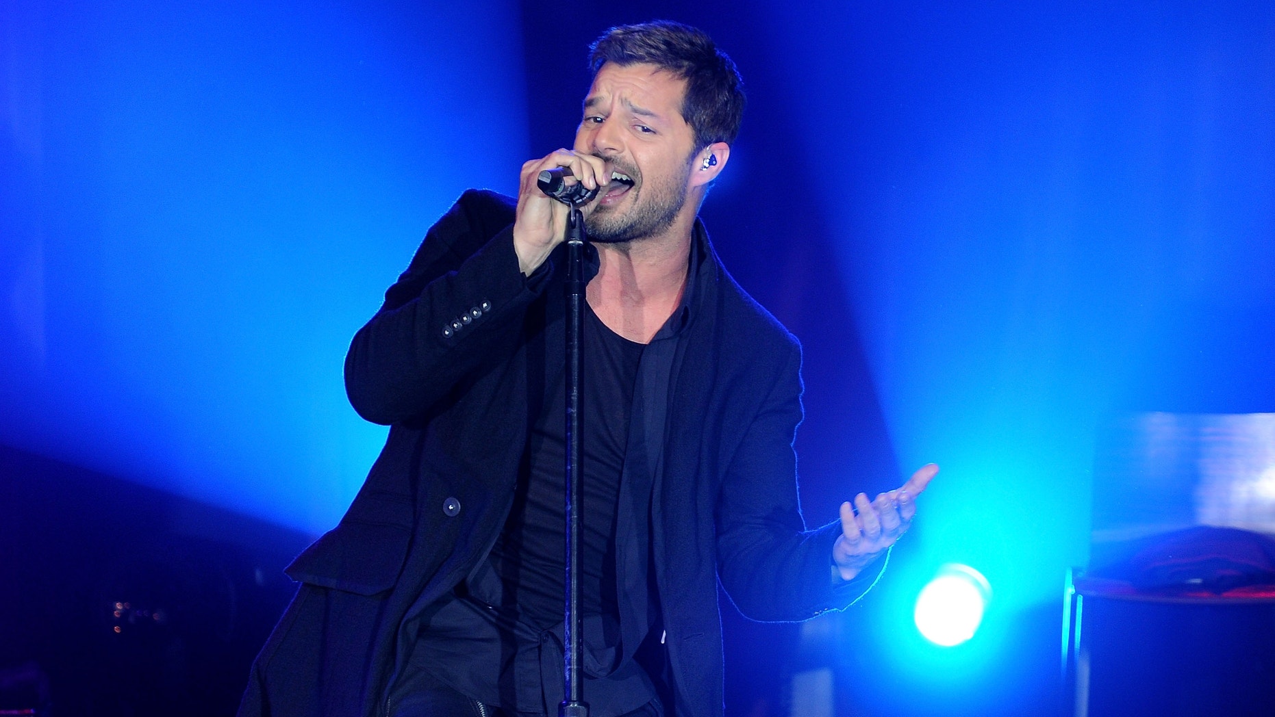 attends the launch of Target's exclusive deluxe version of Musica + Alma + Sexo celebrates by Target and Ricky Martin at Highline Ballroom on February 2, 2011 in New York City.