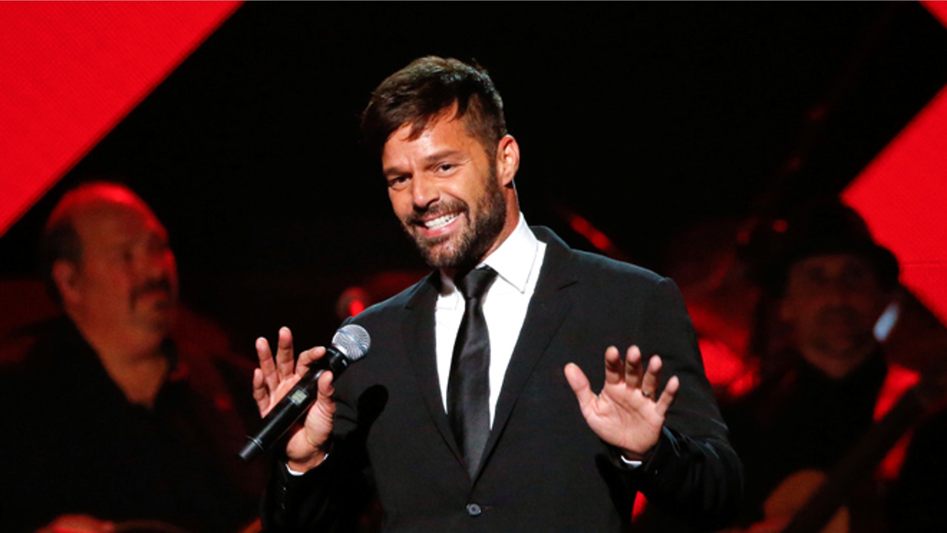 Ricky Martin thanked fans for their support following the hospitalization of his father.
