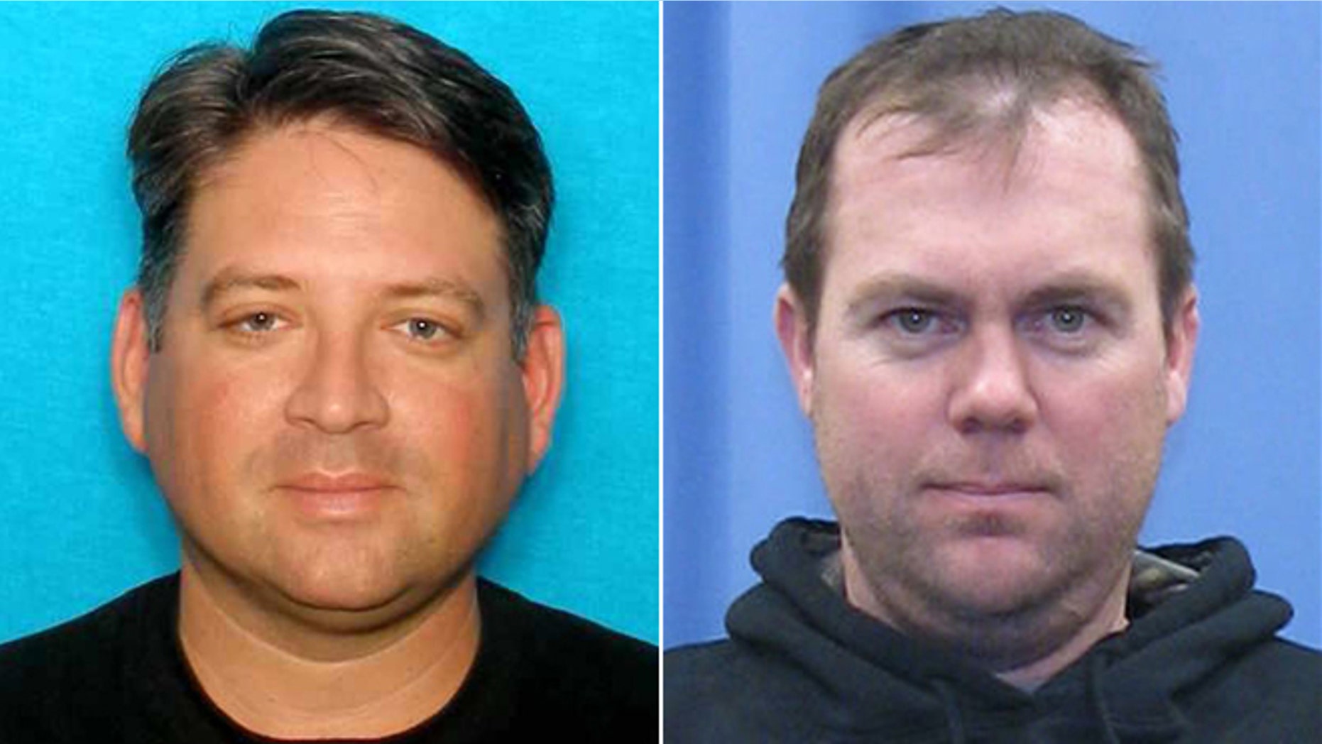TV personality Gregory Rodriguez, left, who was shot and killed by Wayne Bengston, right.