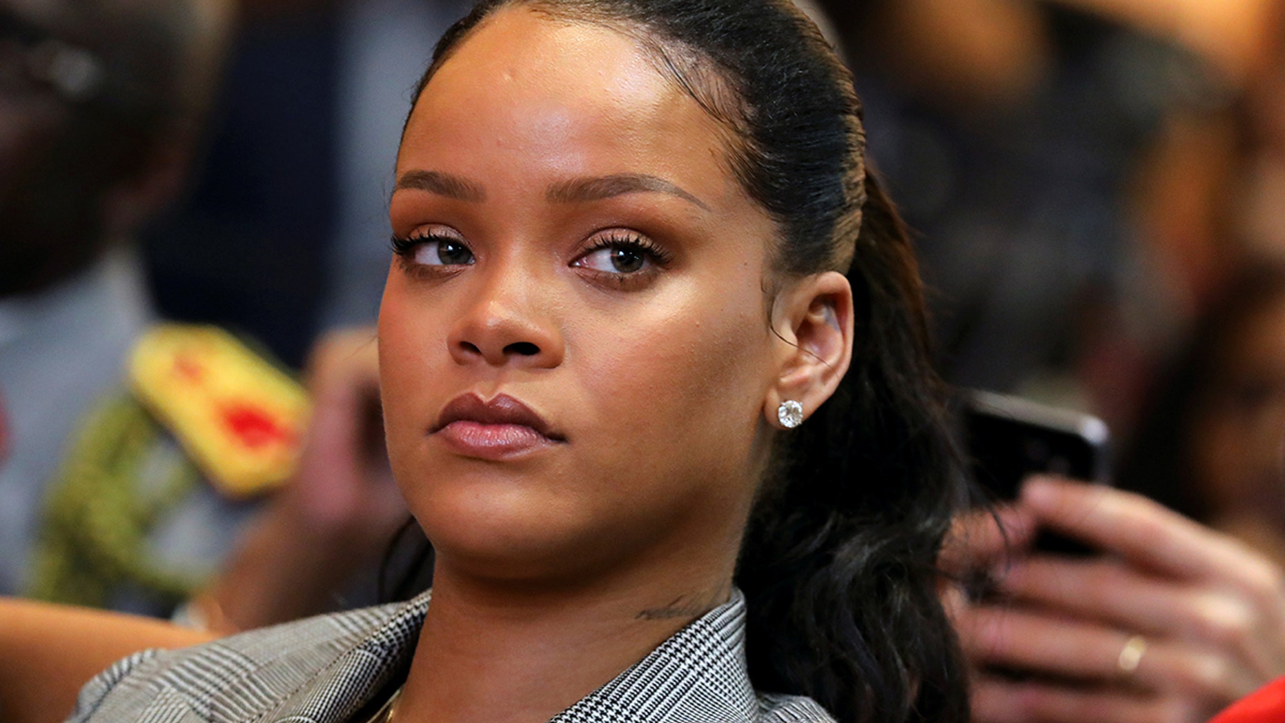 Rihanna's stalker charged following arrest for home break-in.