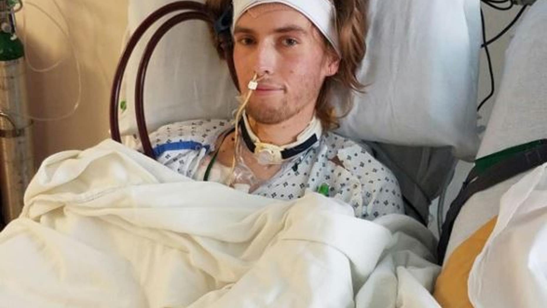 Riley Hancey's family claims he was denied a lung transplant after he smoked marijuana