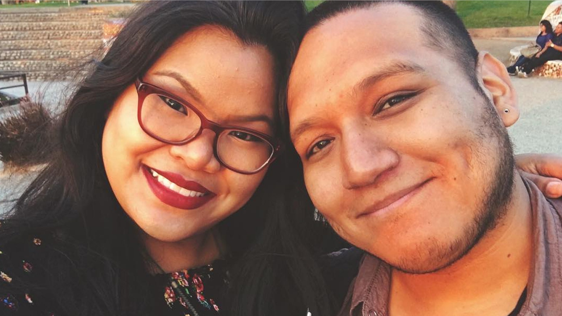 A newly engaged couple were mocked over the size of the ring.