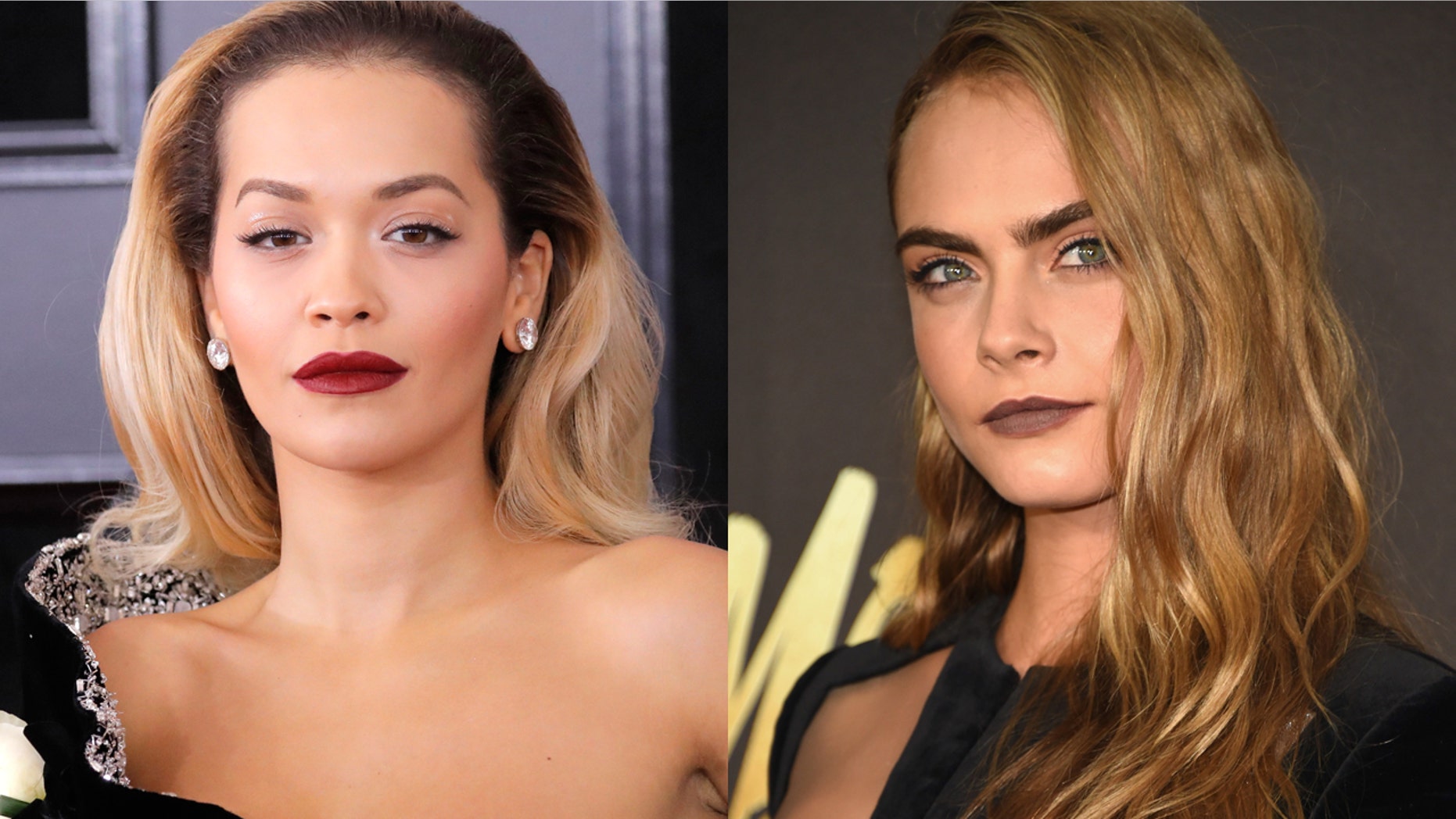 Singer Rita Ora reportedly wrote her new single "Girls" about dating super model Cara Delevingne.