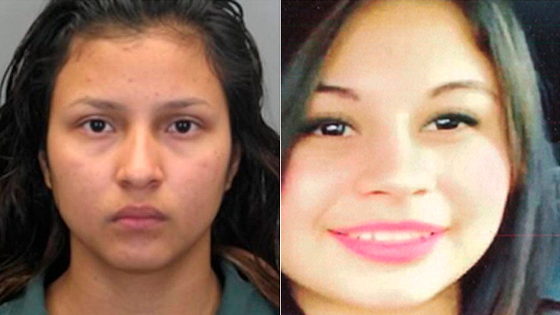 Venus Romero Iraheta, left, pleaded guilty to the murder of Damaris Alexandra Reyes Rivas in 2017.