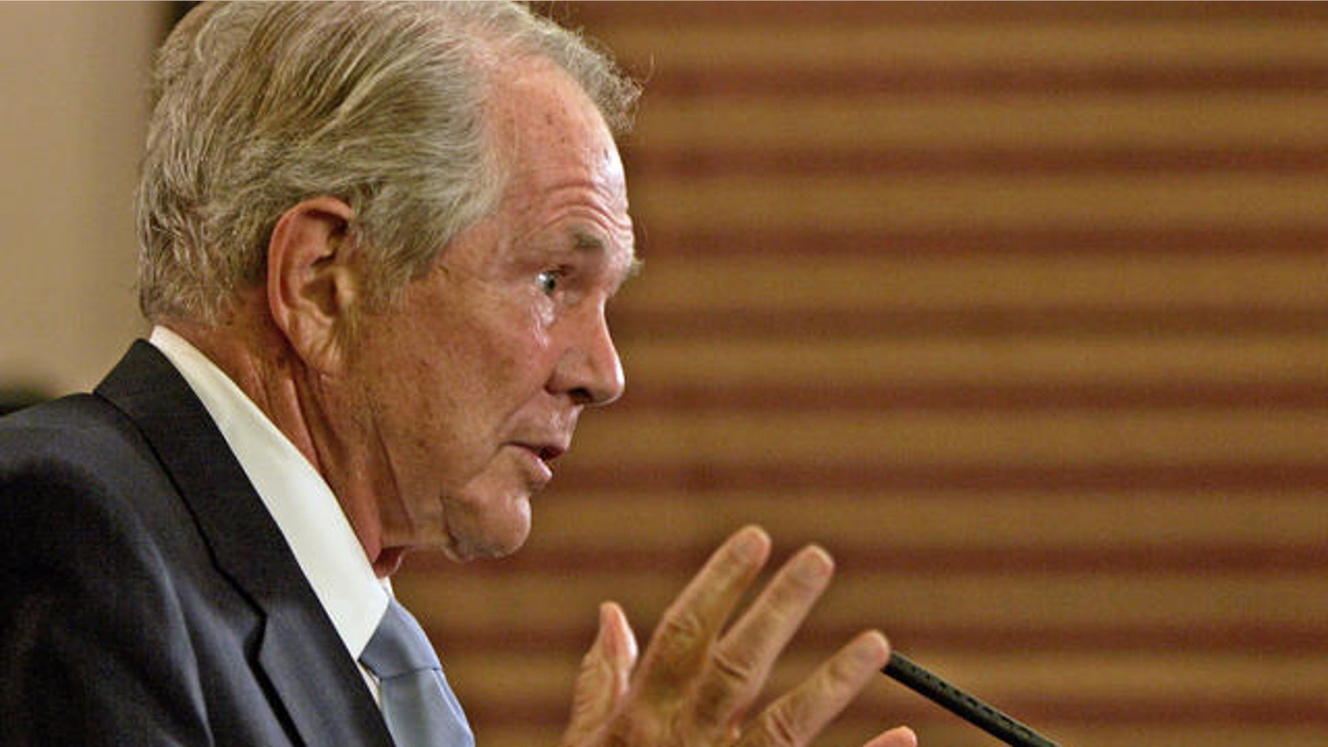 Christian Broadcasting Network founder Pat Robertson is shown in this 2006 file photo.