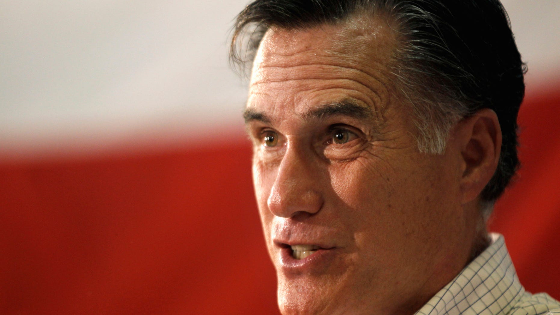Republican presidential candidate Mitt Romney