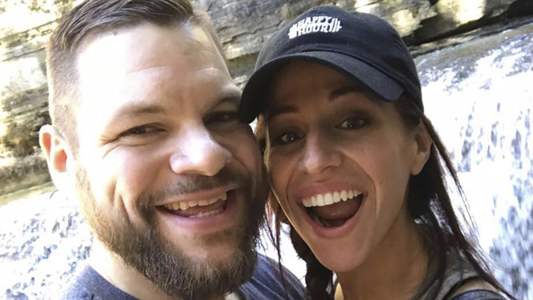 Ronnie Brower and his fiancee, Andrea Masella.