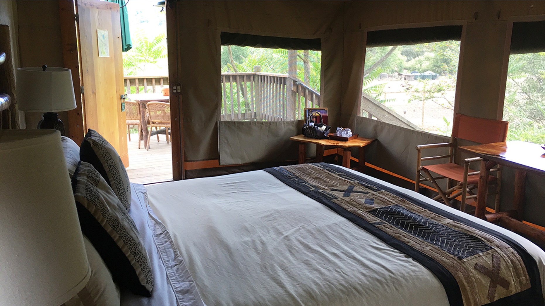 Believe it or not, this is your "tent."