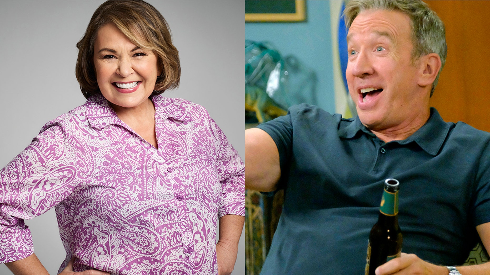 roseanne barr left said making her tv counterpart a trump supporter made sense for