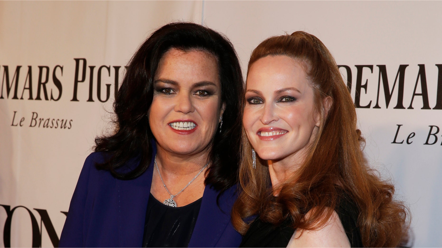 June 8, 2014. Rosie O'Donnell (L) and Michelle Rounds arrive for the 68th annual Tony Awards at Radio City Music Hall in New York.