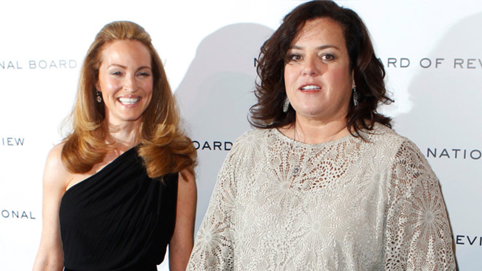 Rosie O'Donnell and Michelle Rounds.