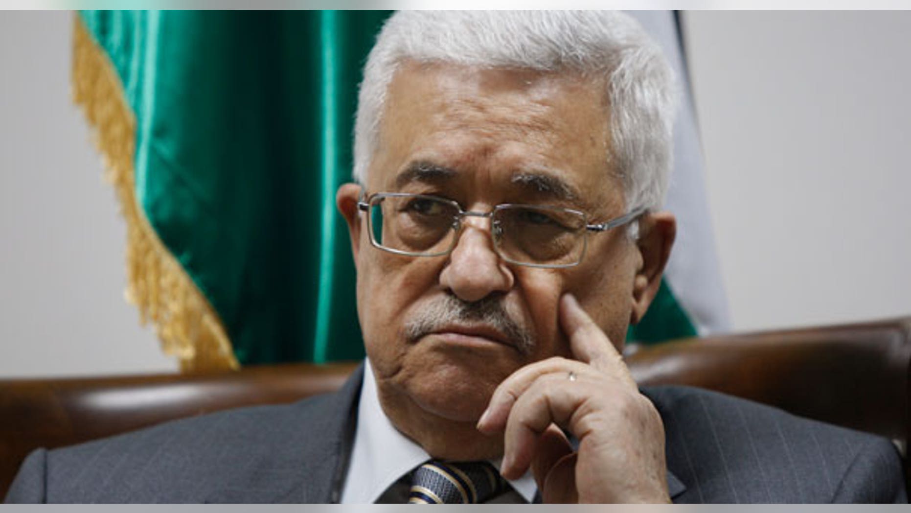 Palestinian Authority leader Mahmoud Abbas.