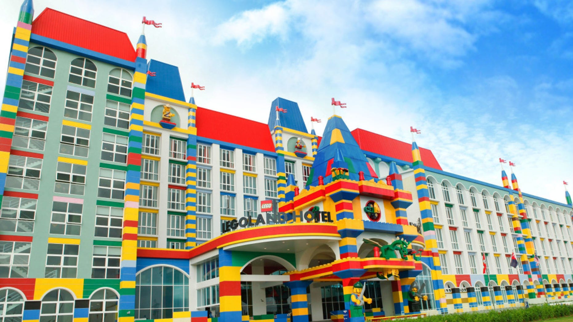 The hotel at Legoland Malaysia.