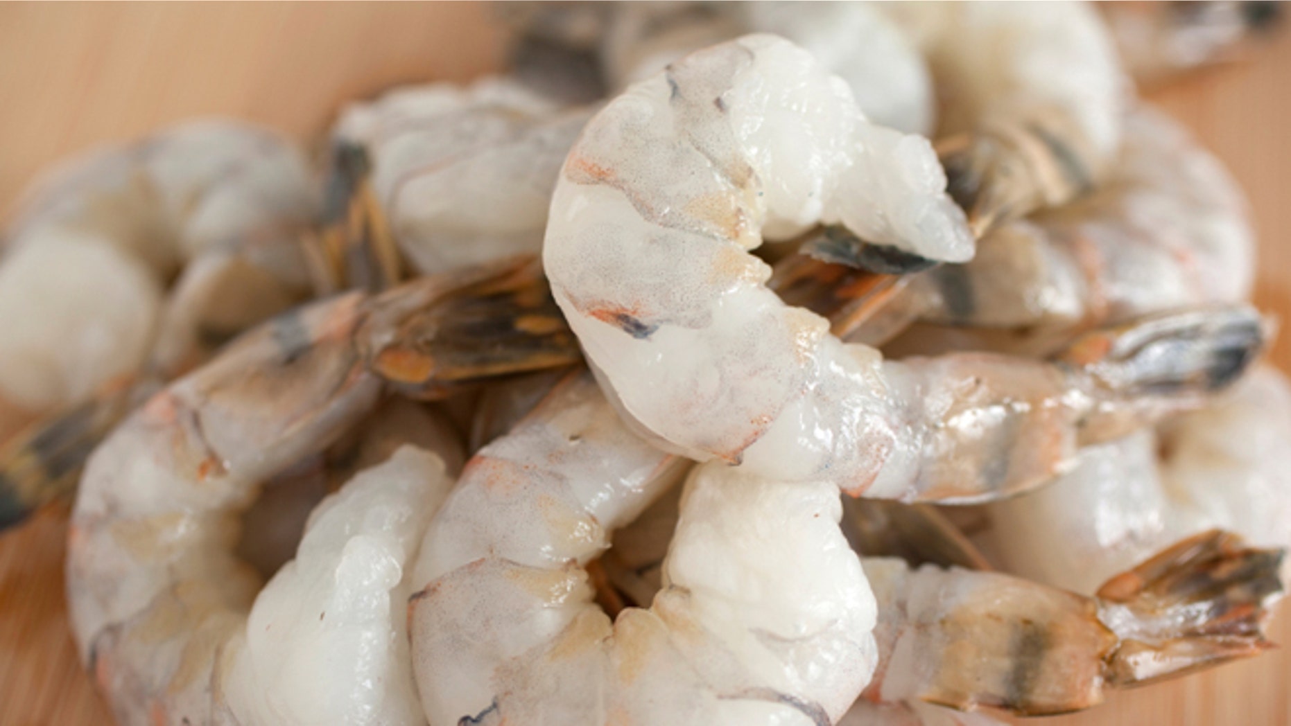 The majority of raw shrimp contains some type of bacteria.