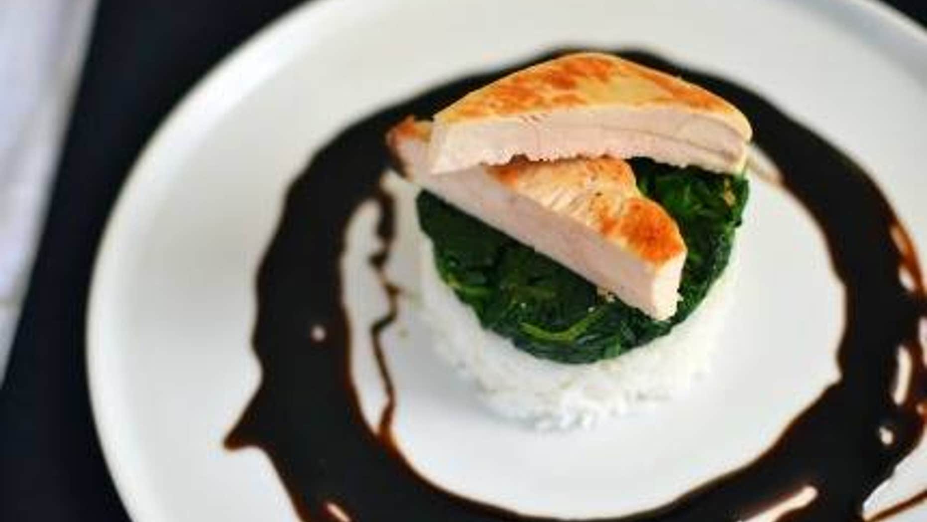 Stack it up for an impressive guest-worthy meal.