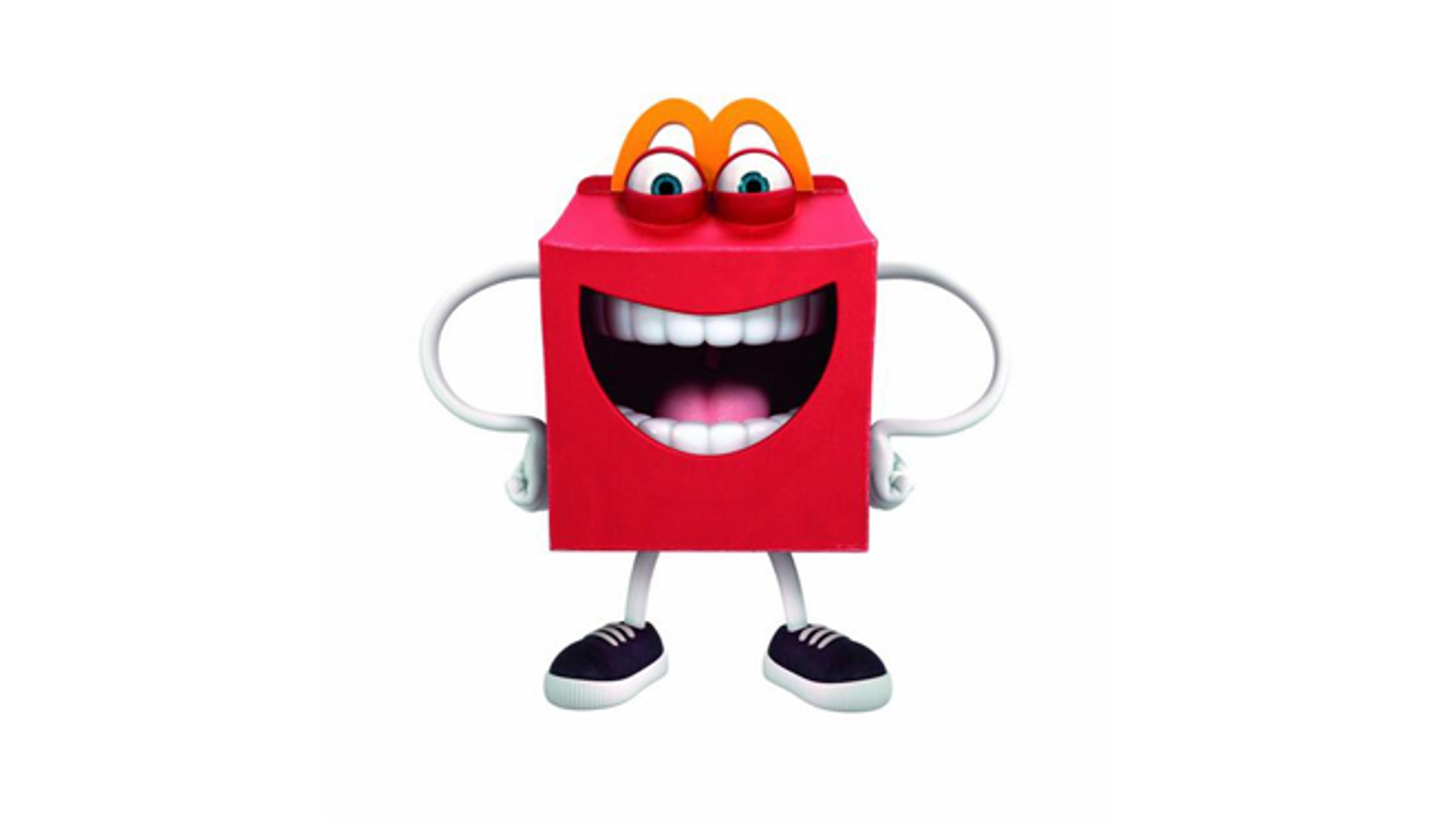 New McDonald's mascot "Happy" might be too much.