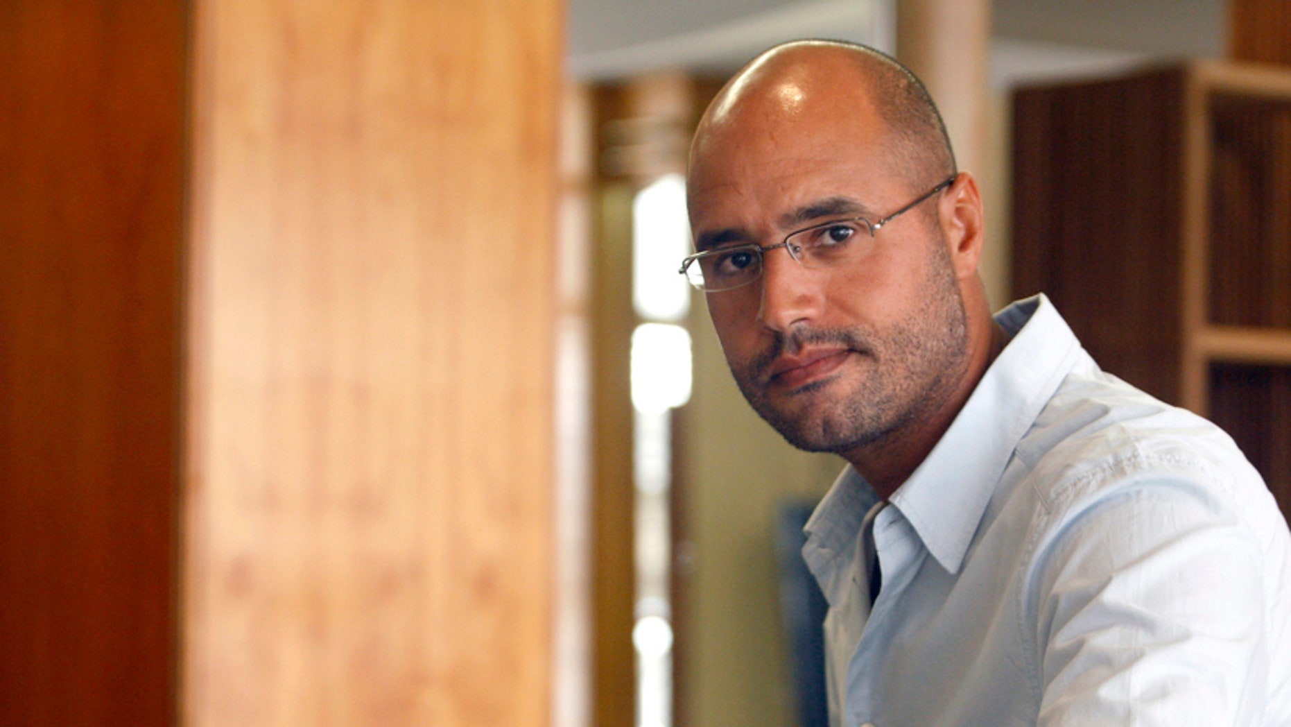 Seif al-Islam, son of ex-Libyan dictator Muammar Qaddafi.