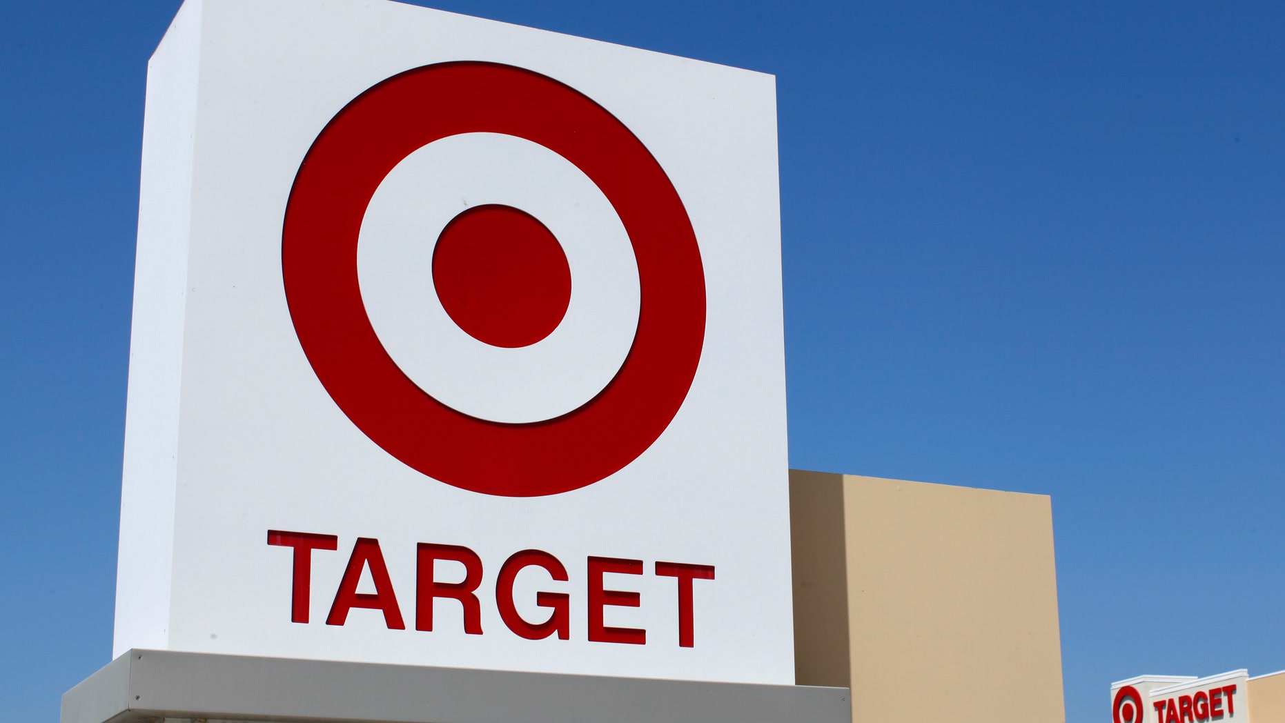 A Target sign is pictured next to one of their stores in Vista, California April 16, 2014. REUTERS/Mike Blake (UNITED STATES - Tags: BUSINESS) - RTR3LKGA
