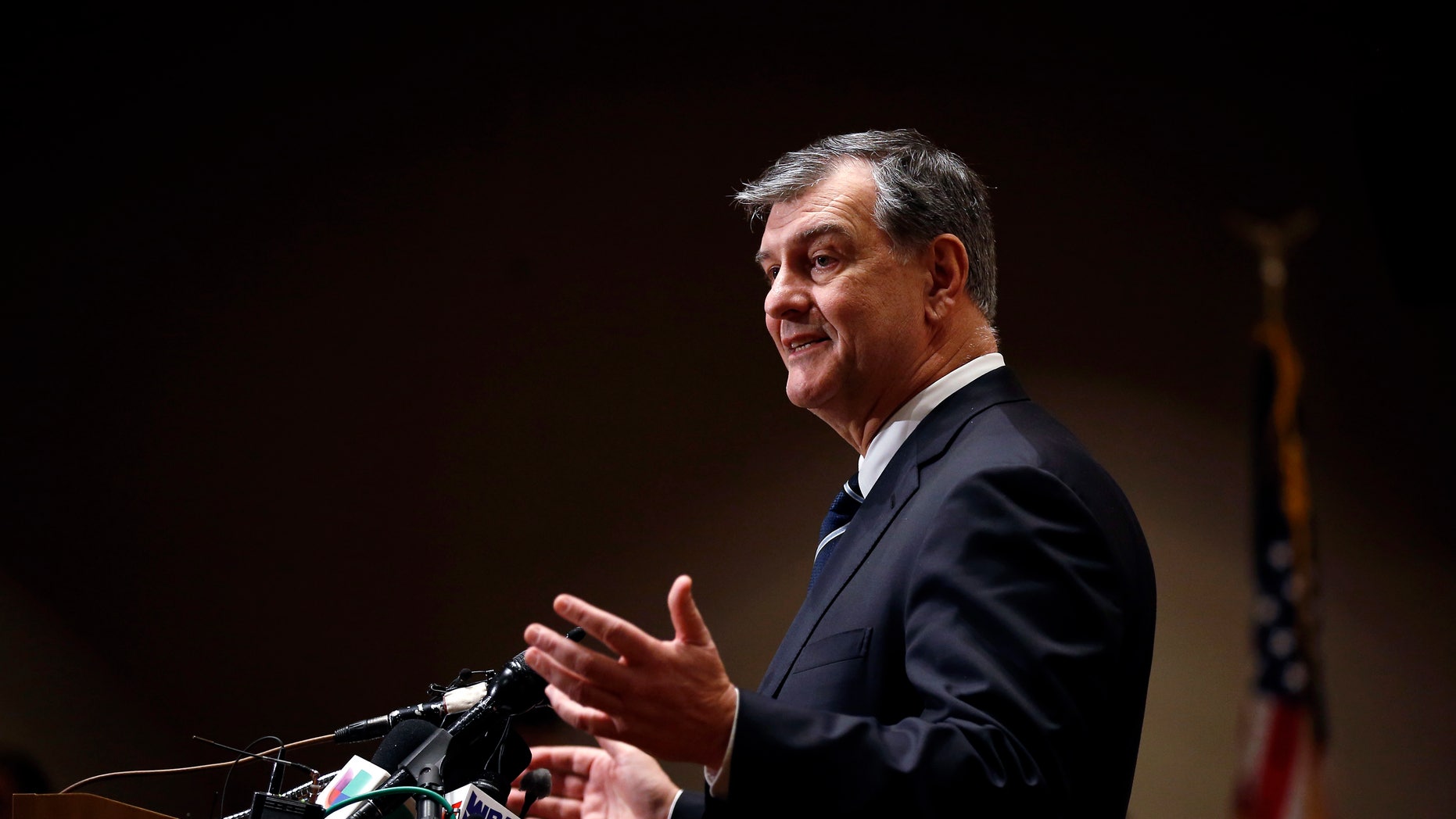 Dallas Mayor Mike Rawlings in 2014.