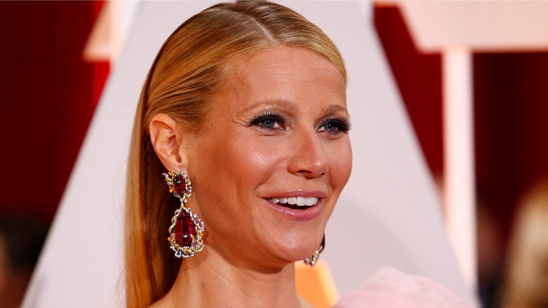 Gwyneth Paltrow said she's in her first "adult relationship" with fiance Brad Falchuk.