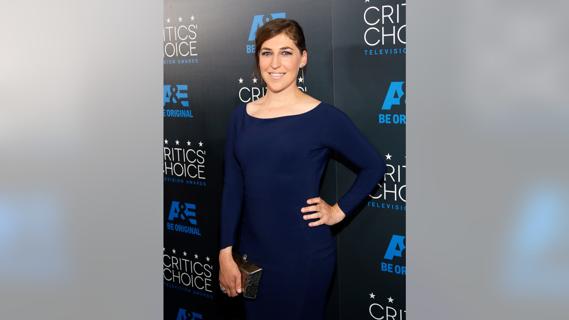 Actress Mayim Bialik.