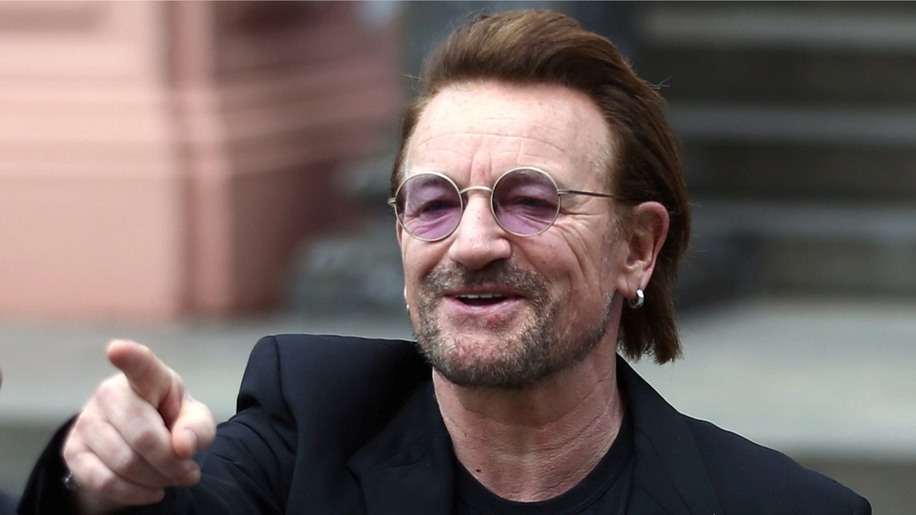 Bono had to cancel a concert when he lost his voice during a song.