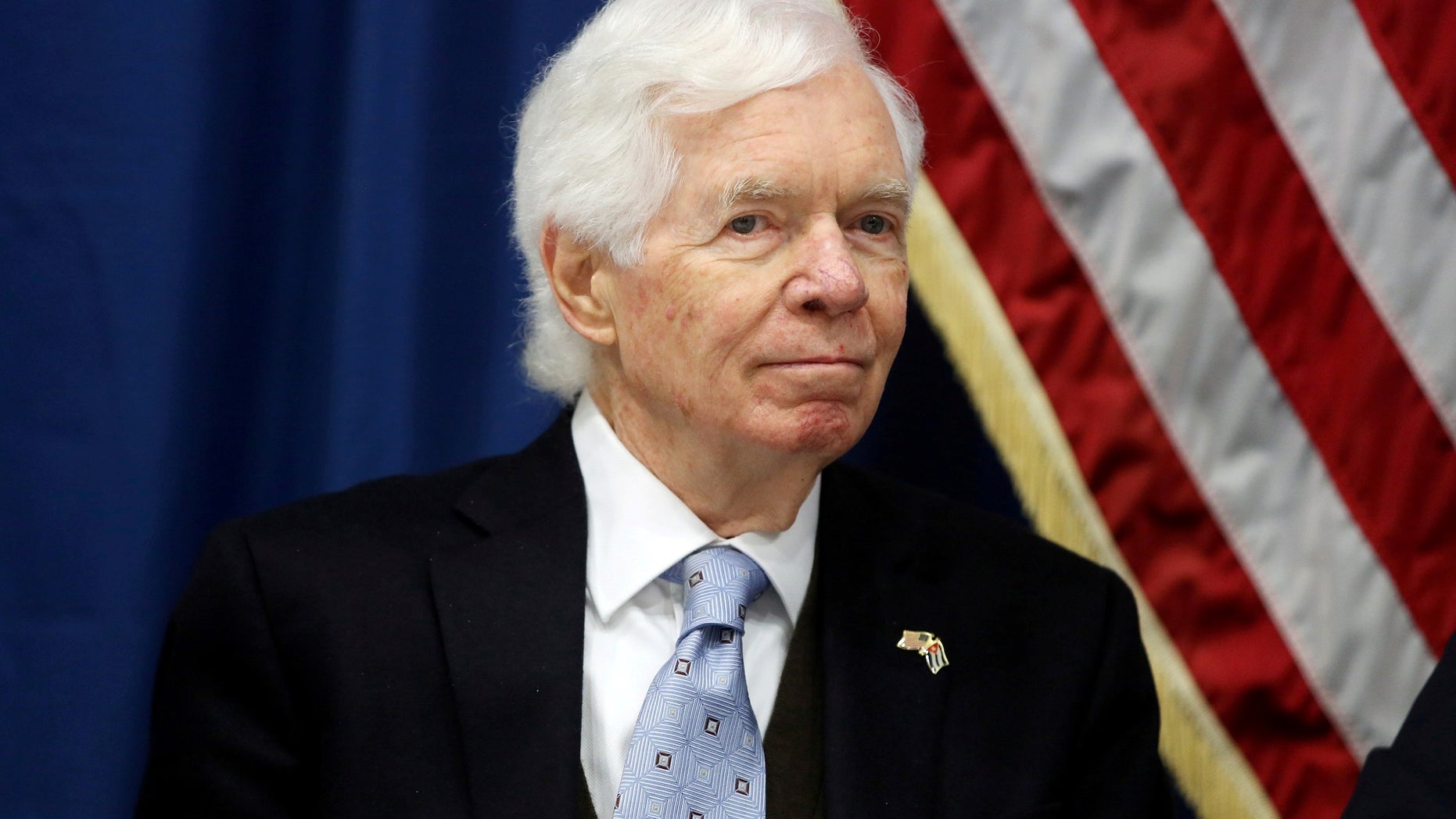 Sen. Thad Cochran announced that he will resign from his seat effective April 1. Mississippi Gov. Phil Bryant, a Republican, will appoint his replacement.