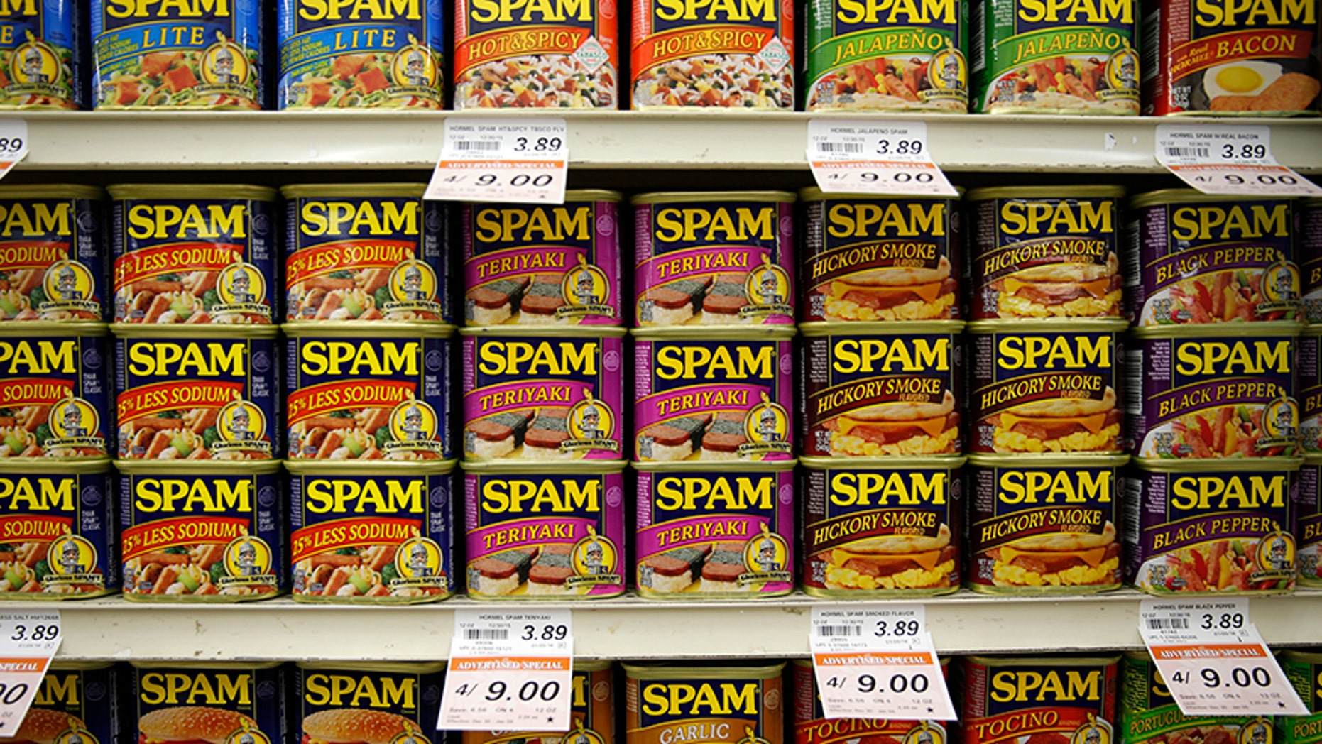 Shopkeepers in Hawaii are now treating Spam as a luxury item and are putting them behind plastic covers next to high-end technology products after a string of thefts.