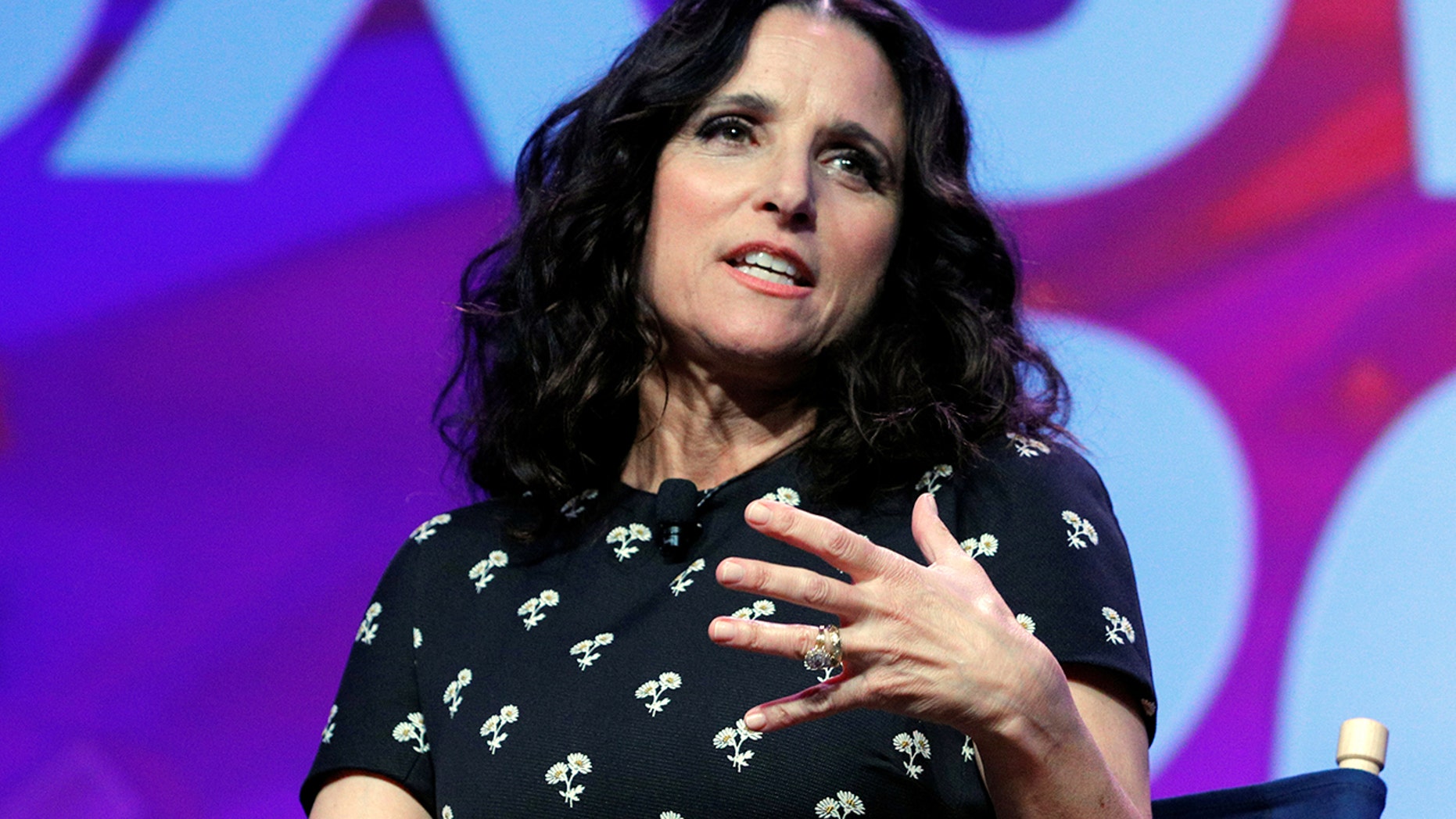 Julia Louis Dreyfus joins the cast and showrunner of the television series Veep for a discussion at the South by Southwest Music Film Interactive Festival 2017 in Austin Texas U.S