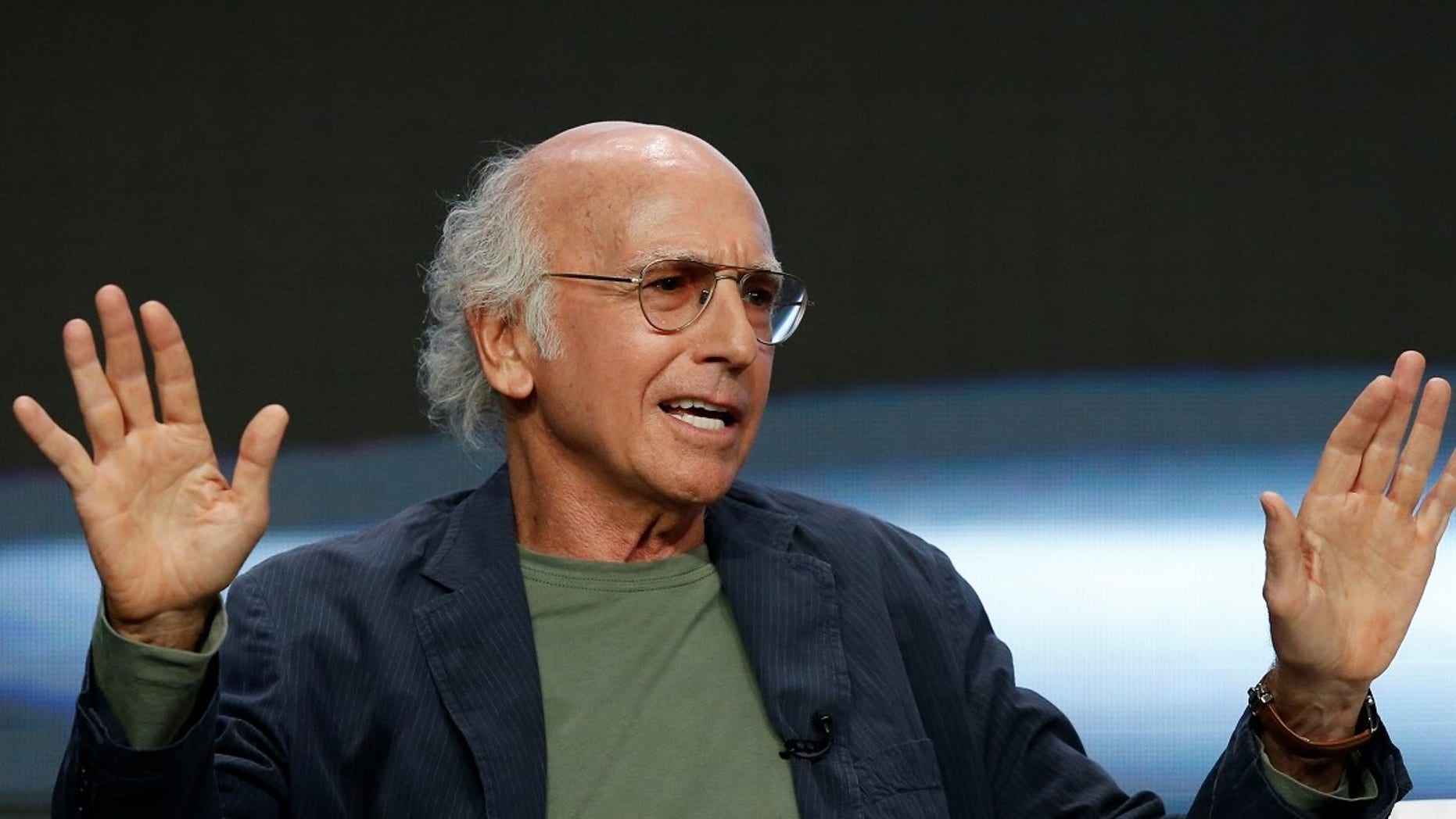 Larry David joked about picking up women at concentration camps during his "Saturday Night Live" opening monologue.