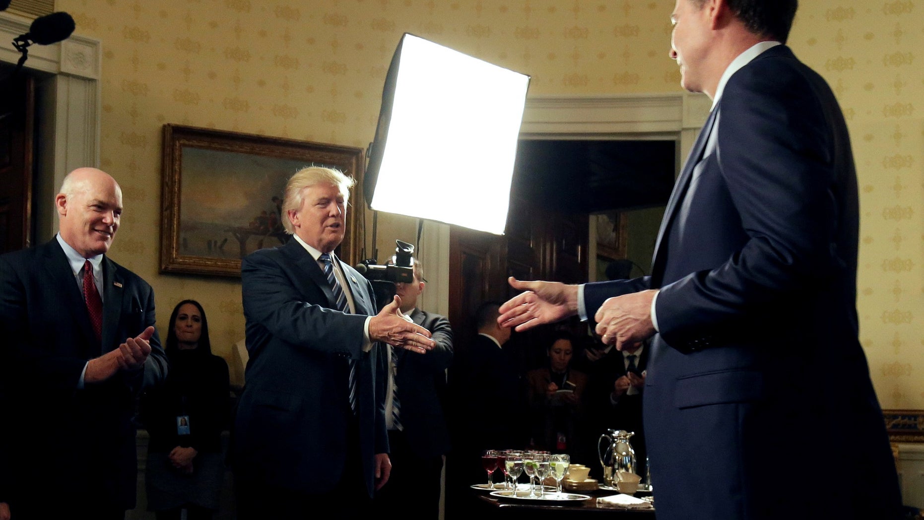 While President Trump has publicly lambasted his former FBI chief, not everything he's said about James Comey has been negative.