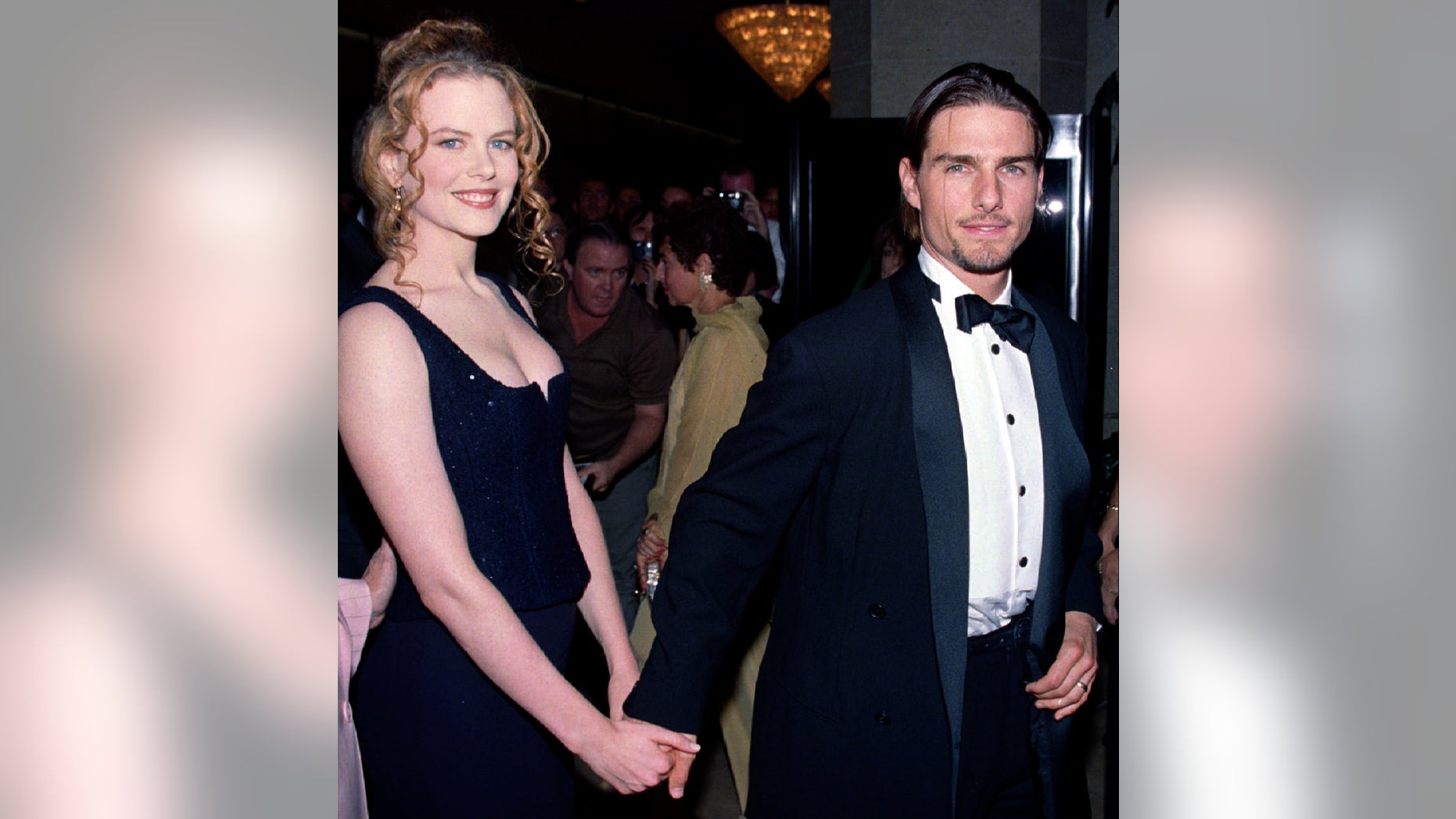 September 10, 1994: Tom Cruise and his then-wife Nicole Kidman arrive for the American Cinematheque's Moving Picture Ball at the Beverly Hilton.