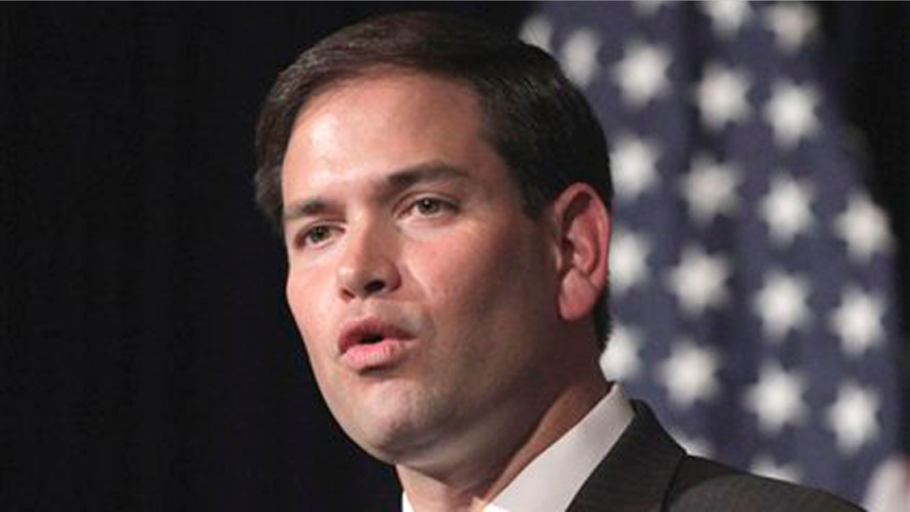 FILE - In this Aug. 23, 2011 file photo, Sen. Marco Rubio, R-Fla., speaks at the Ronald Reagan Presidential Library in Simi Valley, Calif. More than a year out from Election Day, all sorts of Republicans, including Rubio, are making a point of keeping themselves in the national spotlight, stoking speculation that they're positioning themselves as potential running mates for the eventual GOP presidential nominee. (AP Photo/Jae C. Hong, File)