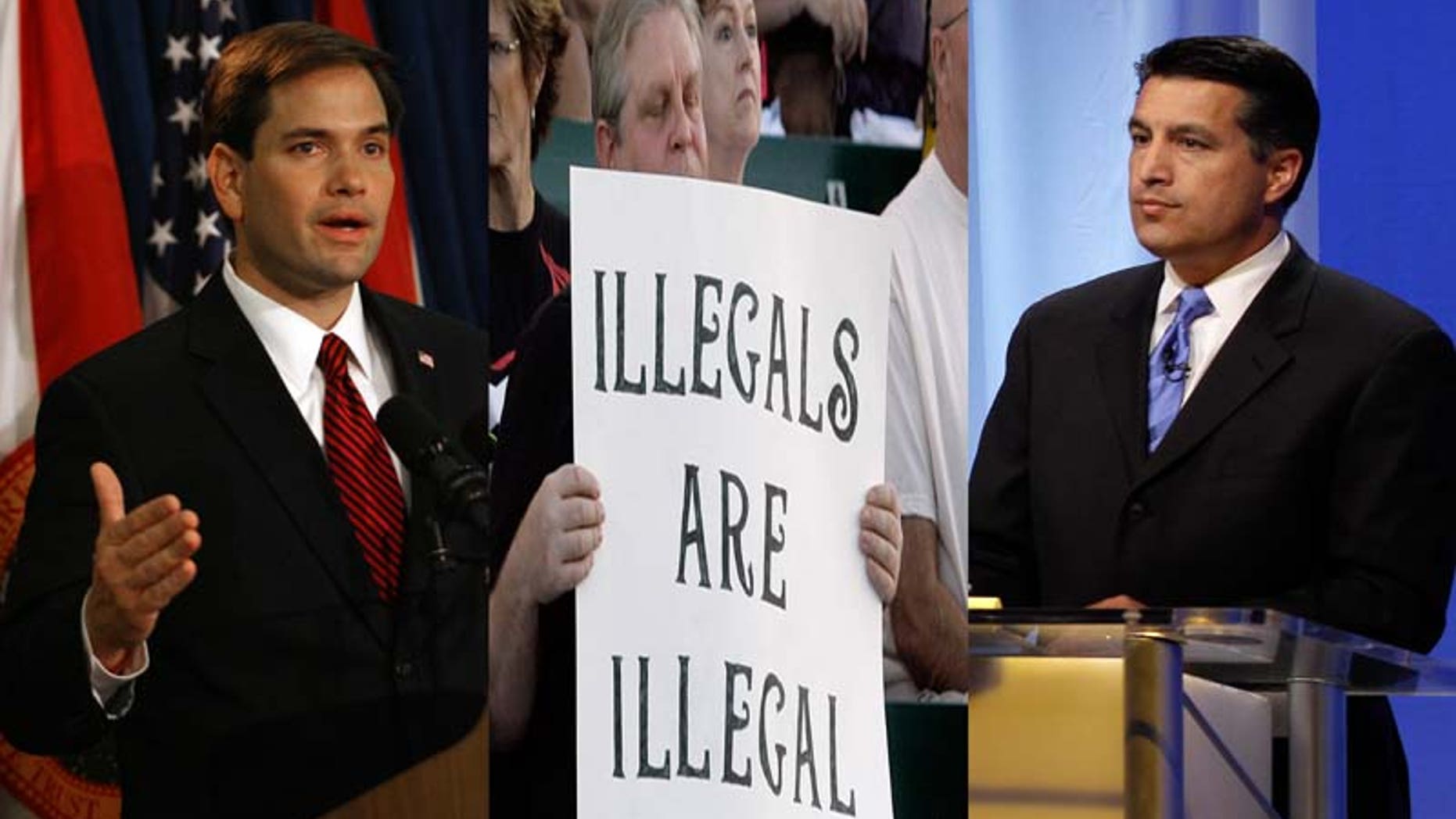 Florida Sen.-elect Republican Marco Rubio holds a press conference at the Biltmore Hotel in Coral Gables, Fla. Wednesday Nov. 3, 2010. Rubio defeated Charlie Crist and Kendrick Meek to retain the seat for the GOP.(AP Photo/Jeffrey M. Boan)