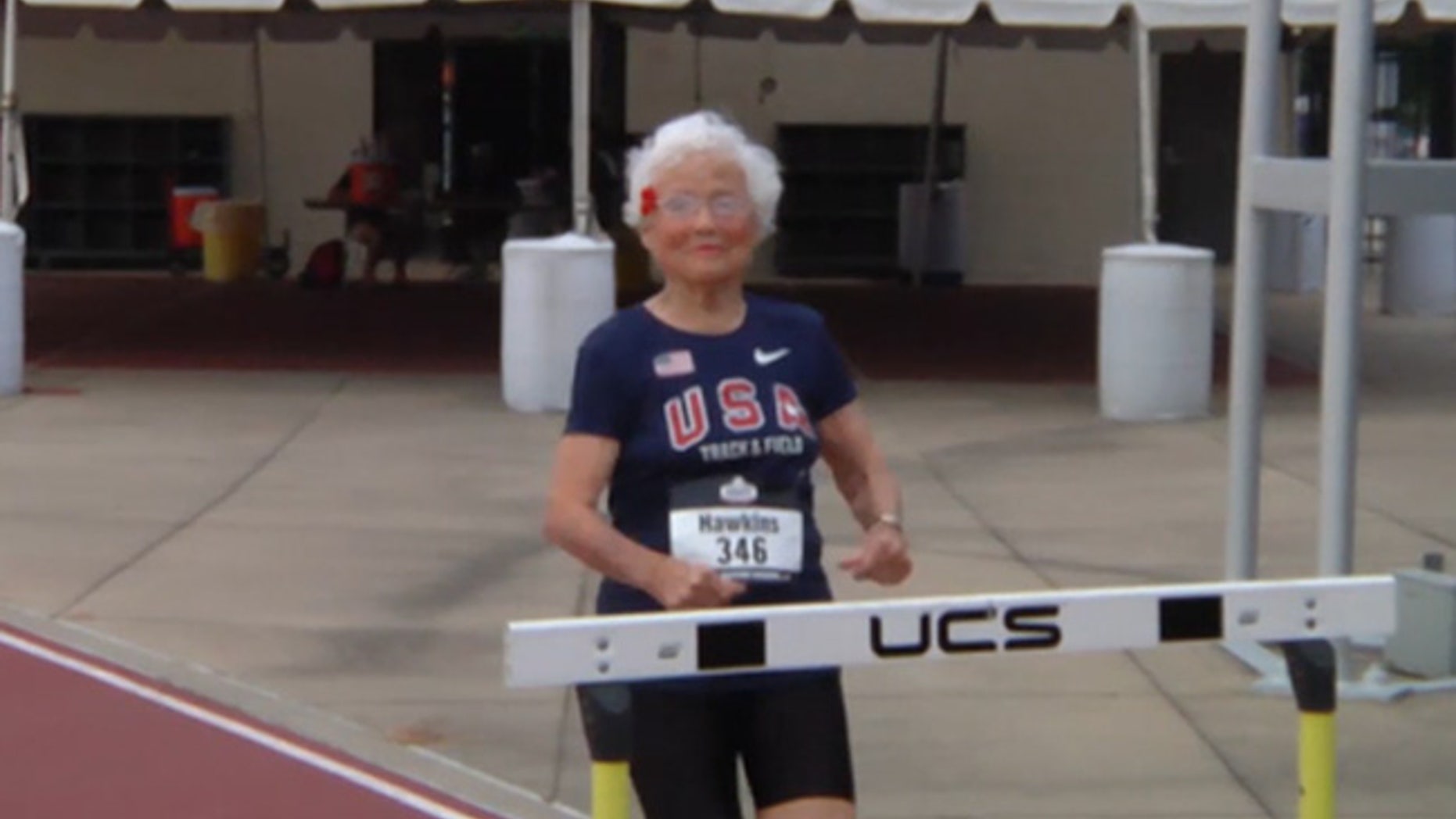 Julia "Hurricane" Hawkins, age 101