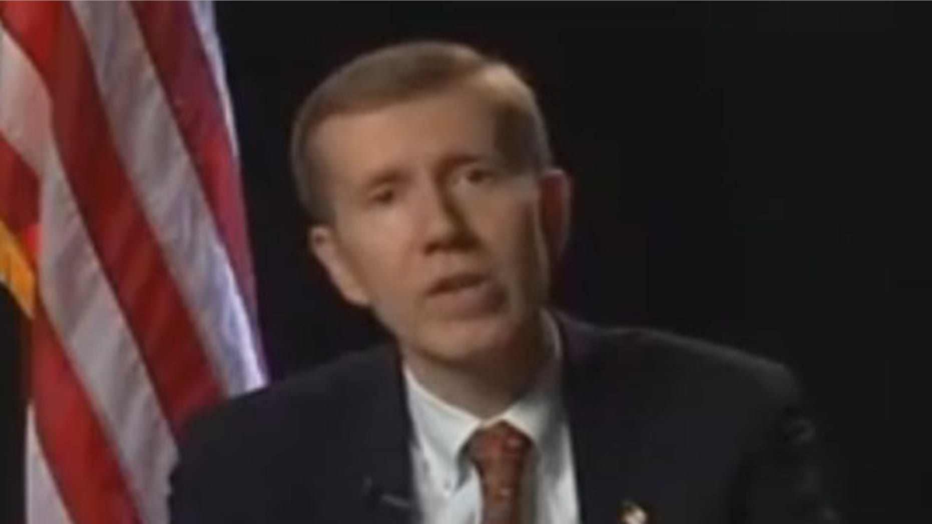 Shown here is congressional candidate Jim Russell. (YouTube)