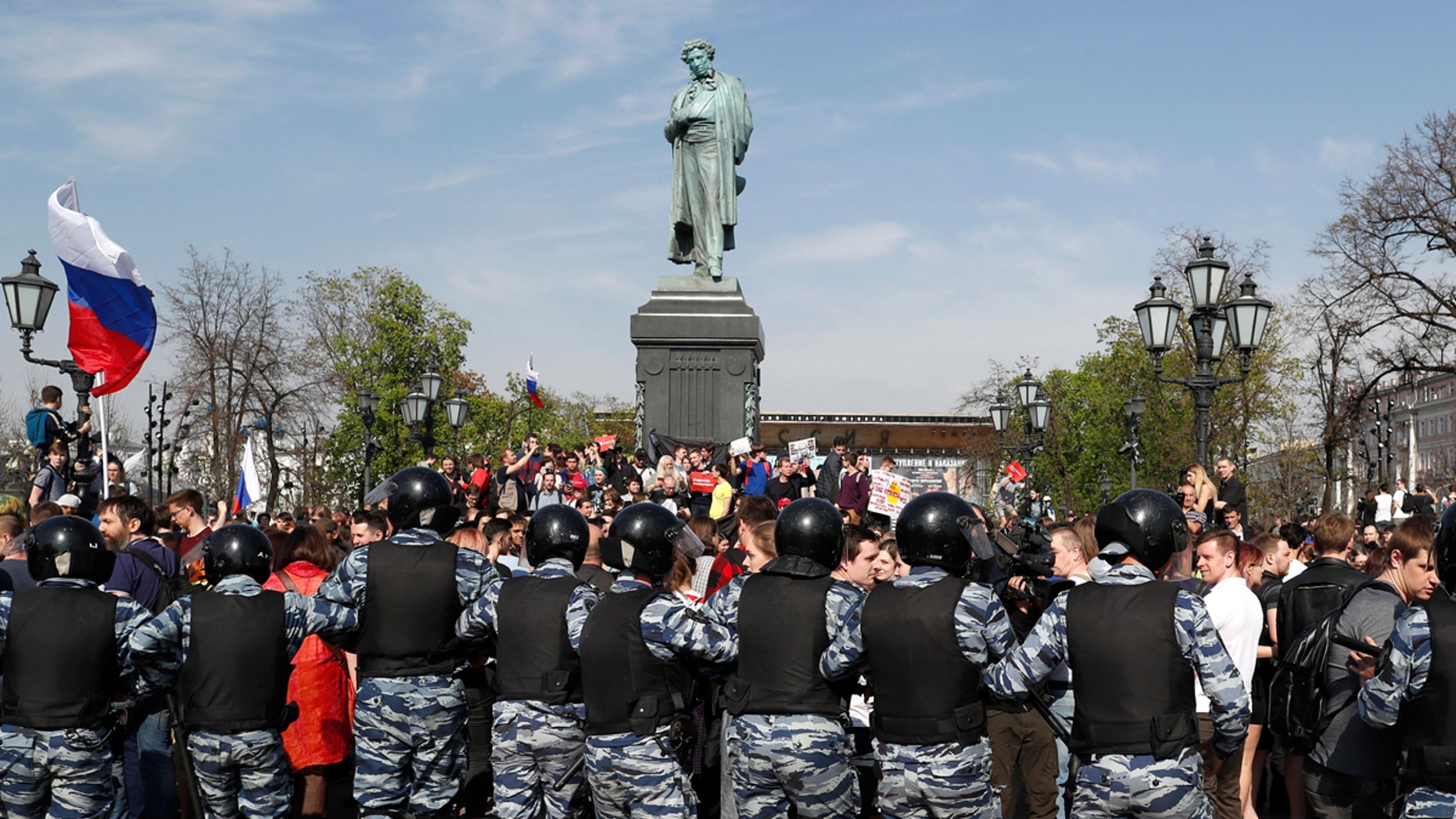 Nearly 1600 Reported Arrested In Russian Anti Putin Protests Fox News 1696